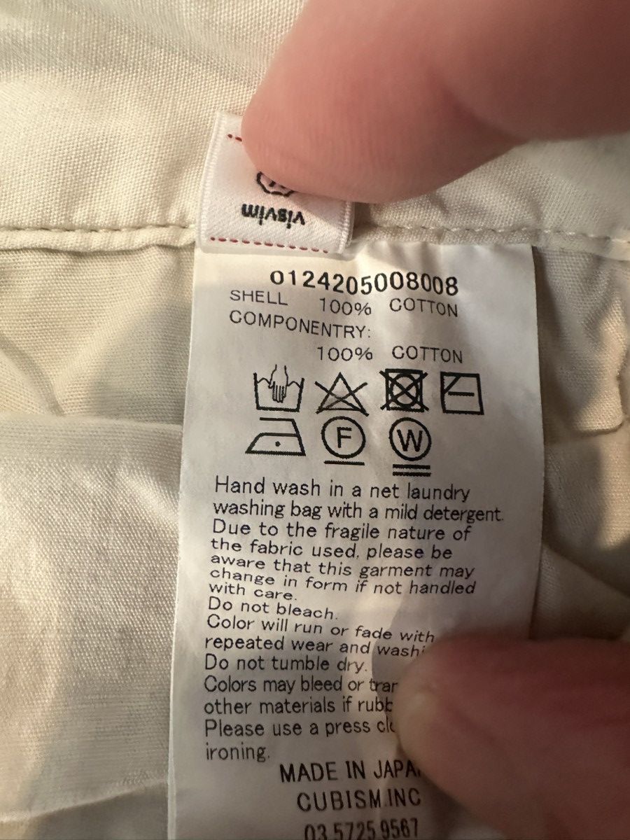 Visvim Visvim Wide Chino Pants Beige 3 Size US 34 / EU 50 - 9 Thumbnail