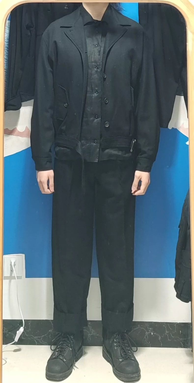Yohji Yamamoto Yohji Yamamoto size m 94 SS striped trousers 2503-Nextarro Size US 28 / EU 44 - 6 Thumbnail