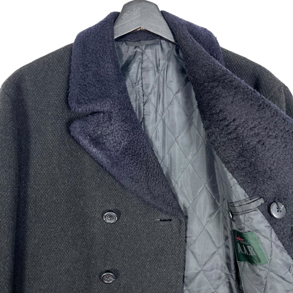 Designer × Y's for Men × Yohji Yamamoto Yohji Yamamoto AAR Design Pea Coat Size US L / EU 52-54 / 3 - 6 Thumbnail