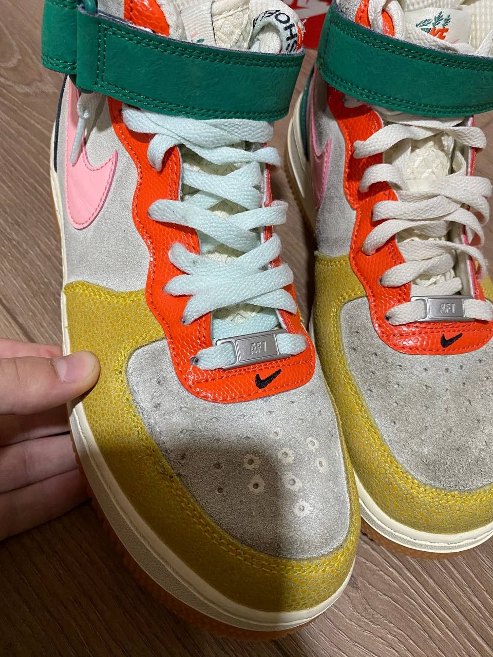 Nike glamour Nike Air Force 1 Mid NH Shoes Coconut Size US 8.5 / EU 41-42 - 11 Thumbnail