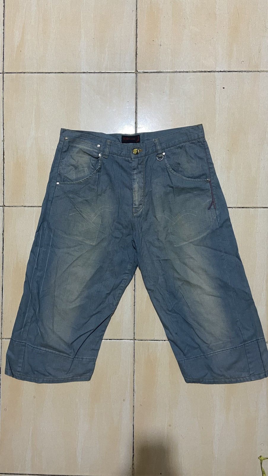 Levi's Vintage Clothing Levi’s Engineered Jorts Y2K Jeans Made in Japan Size US 34 / EU 50 - 3 Thumbnail