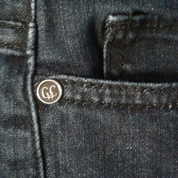 Coldwater Creek Coldwater Creek 8 denim cropped blue jeans Cuffed Plaid Stre Size 30" / US 8 / IT 44 - 8 Thumbnail