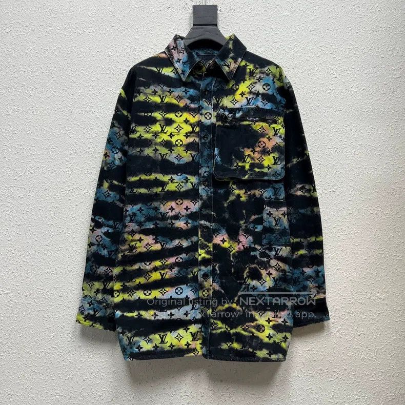 Louis Vuitton Louis Vuitton Tie-Dye Sunset Denim Jacket Size US S / EU 44-46 / 1 - 1 Thumbnail