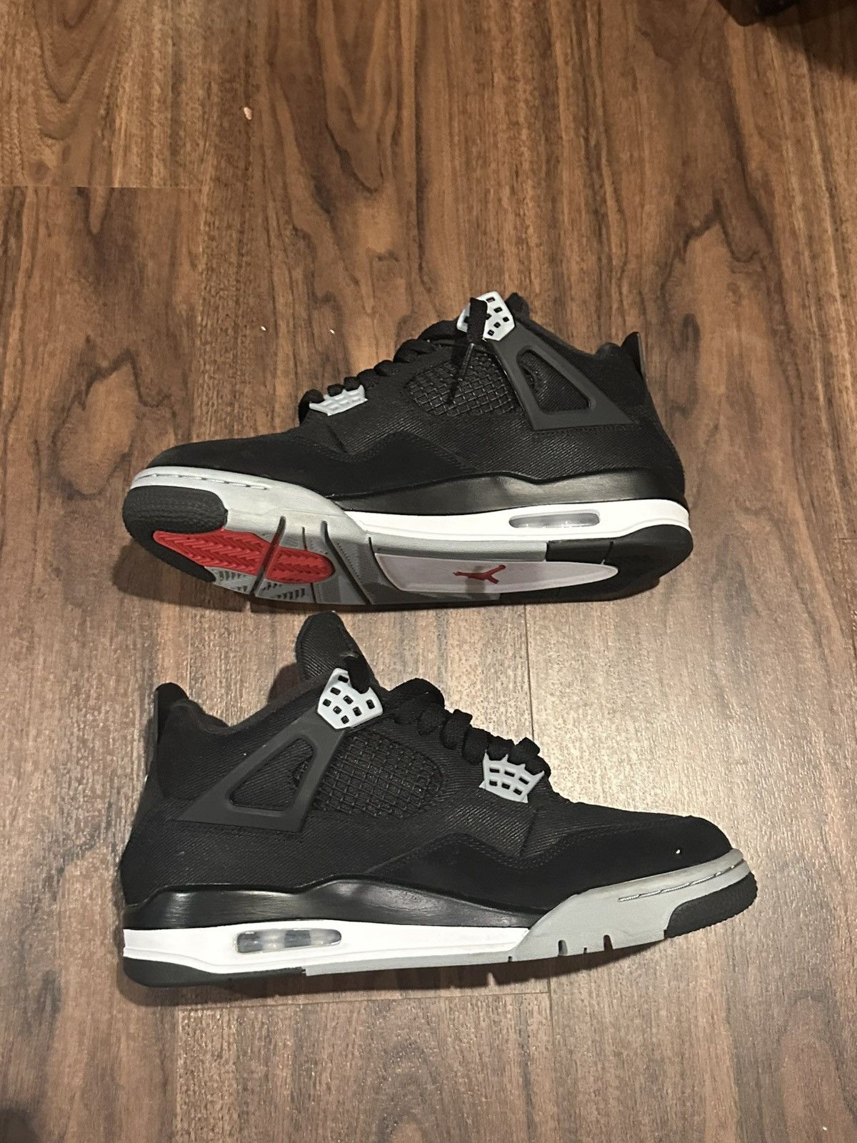 Jordan Brand Jordan 4 Black Canvas 8.5 Size US 8.5 / EU 41-42 - 6 Thumbnail