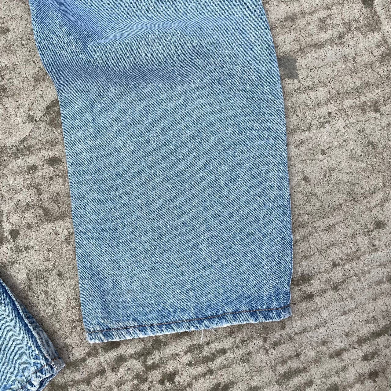 Bershka Vintage Women’s Baggy Crazy Fit Jeans Rap Bershka USA 4 Size 27" / US 4 / IT 40 - 8 Thumbnail