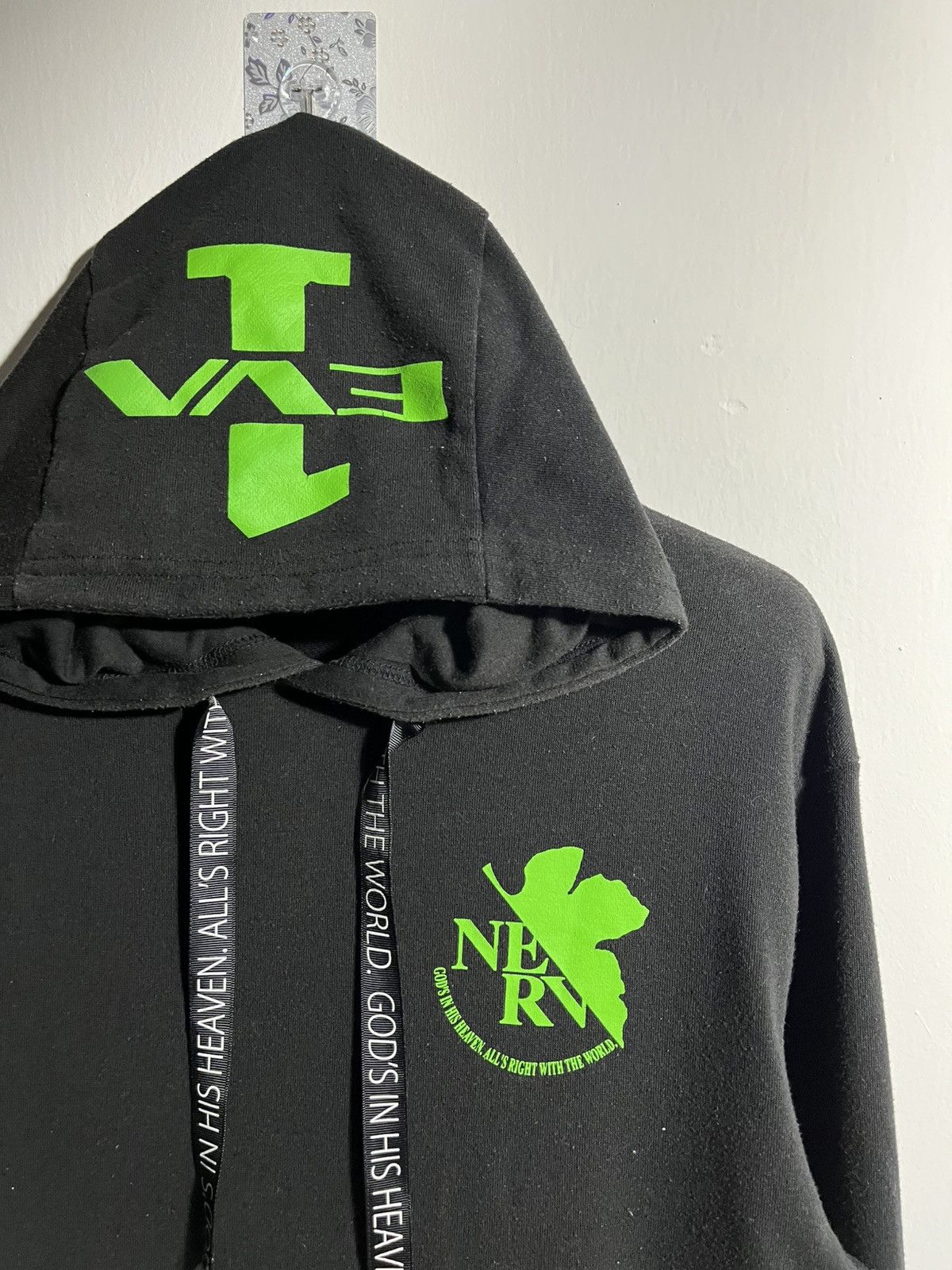 Anime Neon Genesis Evangelion EVA 1 Hoodie Size US M / EU 48-50 / 2 - 3 Thumbnail