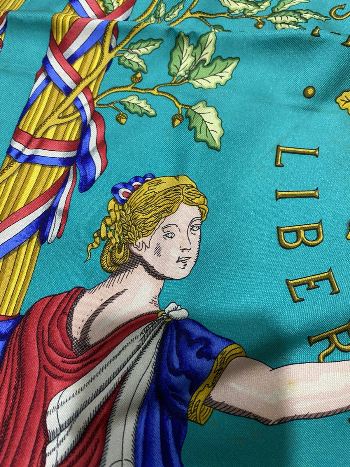 Hermes Vintage Hermes Scarf Masonic Symbols Silk Scarf Size ONE SIZE - 9 Thumbnail