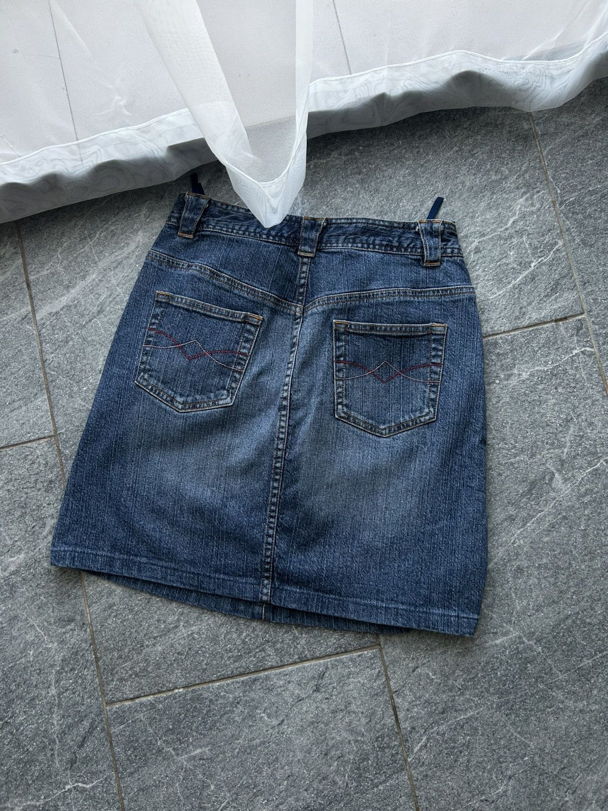Casablanca Vintage skirt Casablanca jeans y2k streetwear Size 25" / US 0 / IT 36 - 4 Thumbnail