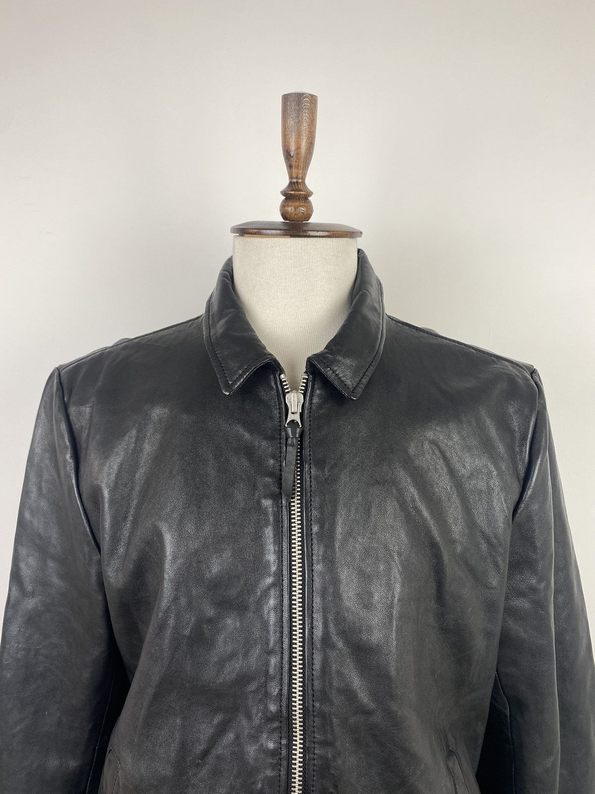 Superdry Men’s SuperDry Indie Coach Leather Jacket size XXL Size US XXL / EU 58 / 5 - 3 Thumbnail