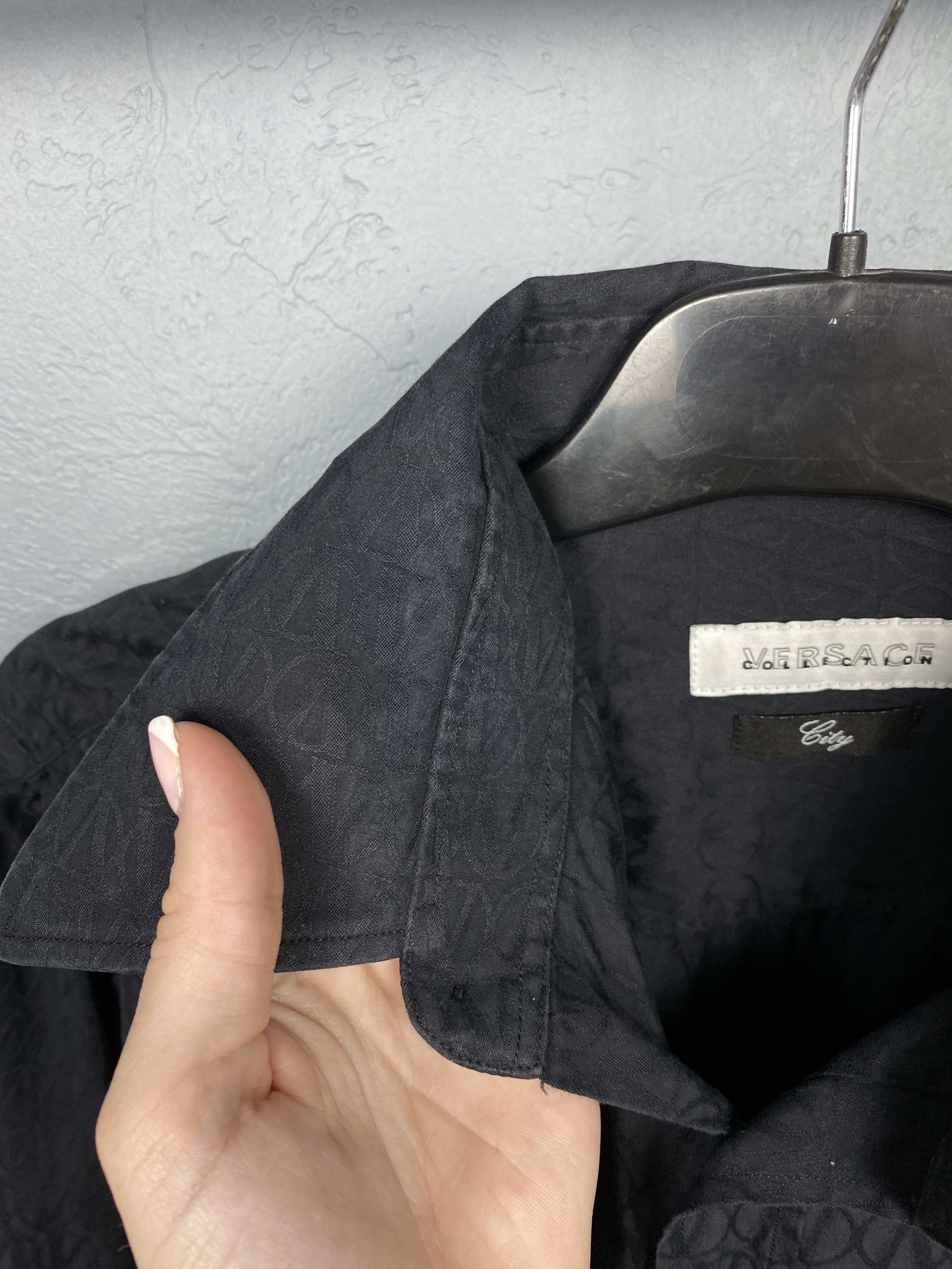Versace Versace Collection Vintage Mens Long Sleeve Shirt Size US L / EU 52-54 / 3 - 3 Thumbnail