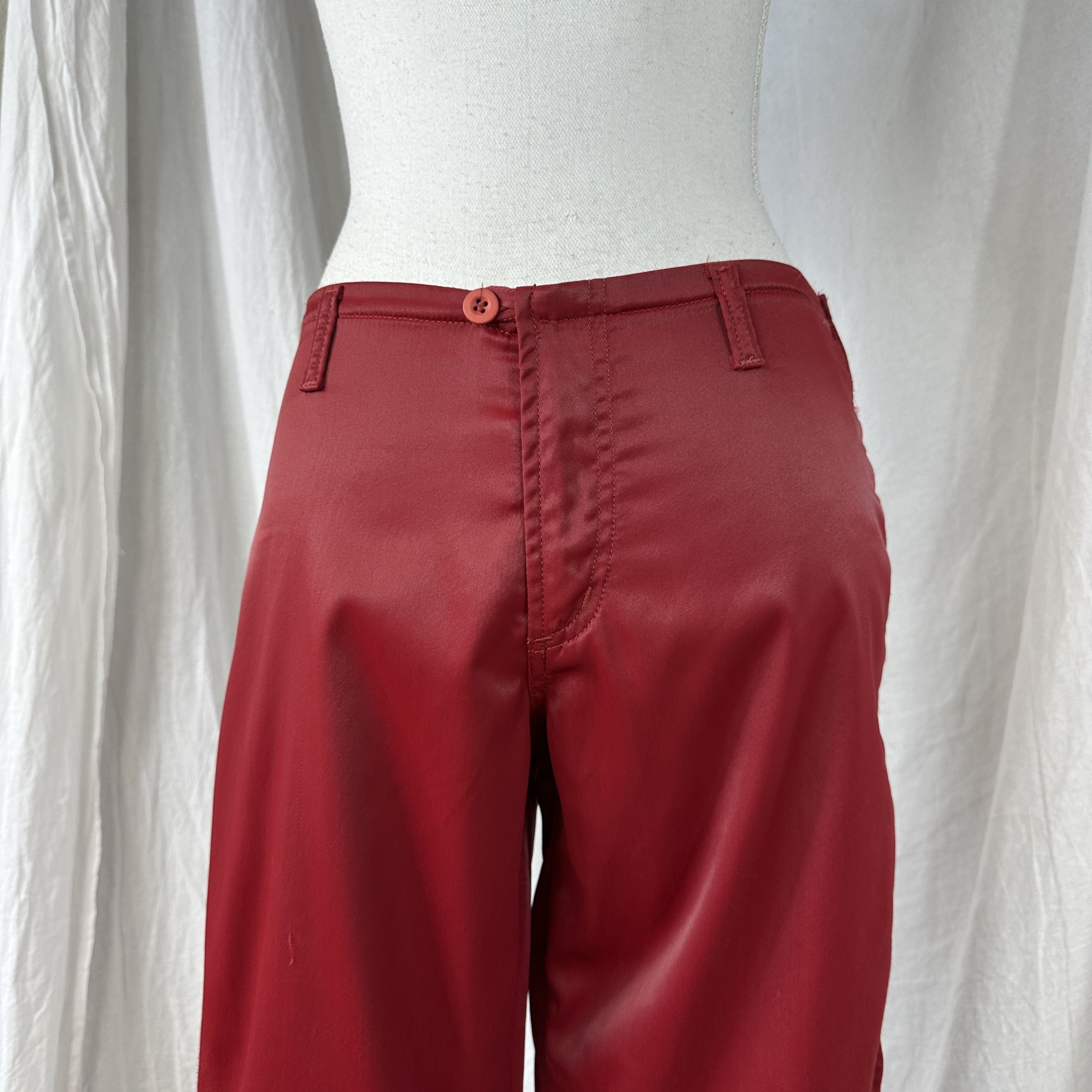 Vintage Vintage Avant Garde Preppy Flared Take Two Pants 00s Size 28" / US 6 / IT 42 - 8 Thumbnail