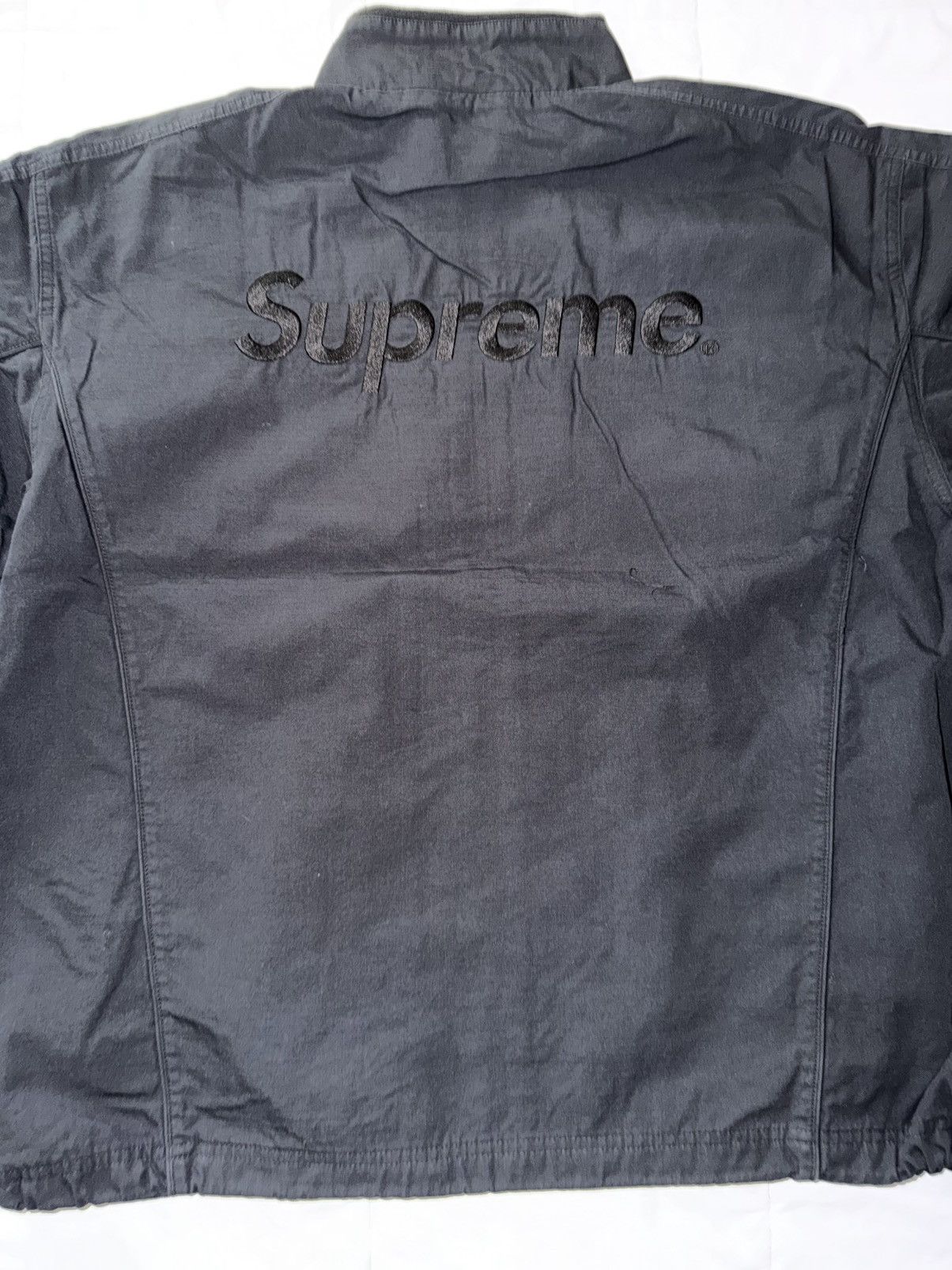 Supreme × Umbro Supreme Umbro Cotton Ripstop TrackJacket (SS26) black medium Size US M / EU 48-50 / 2 - 12 Thumbnail