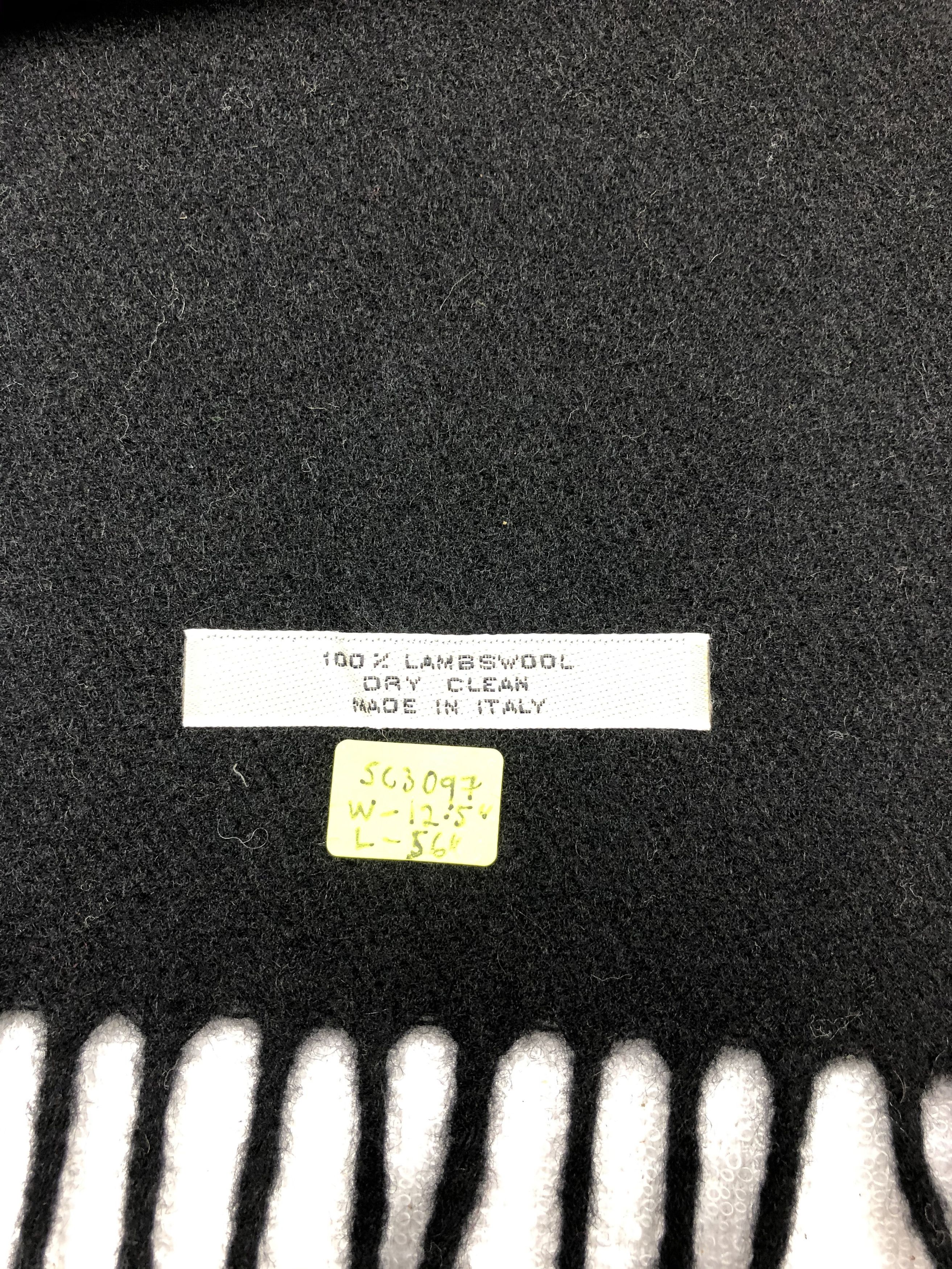 Courreges Courreges Lambswool Scarf / Muffler / Neckwear Size ONE SIZE - 4 Thumbnail
