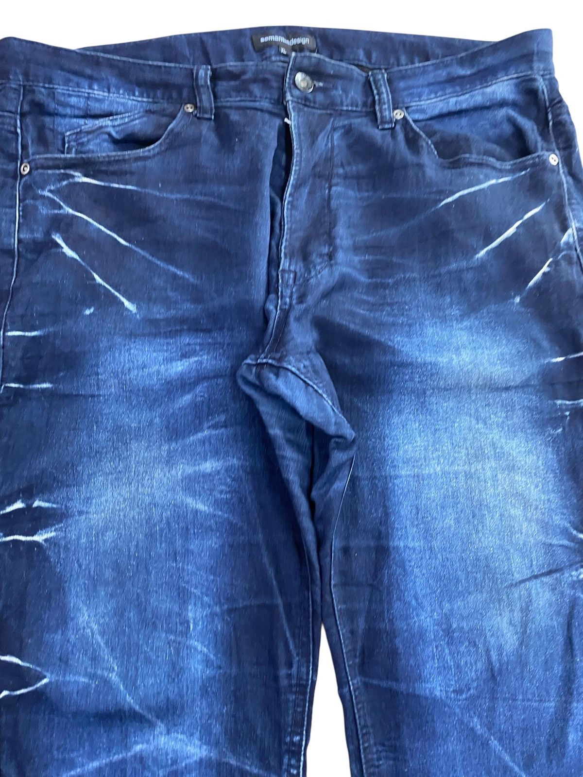 semanticdesign Bluee Sematic Design Thunder Wash Denim Size US 36 / EU 52 - 2 Thumbnail