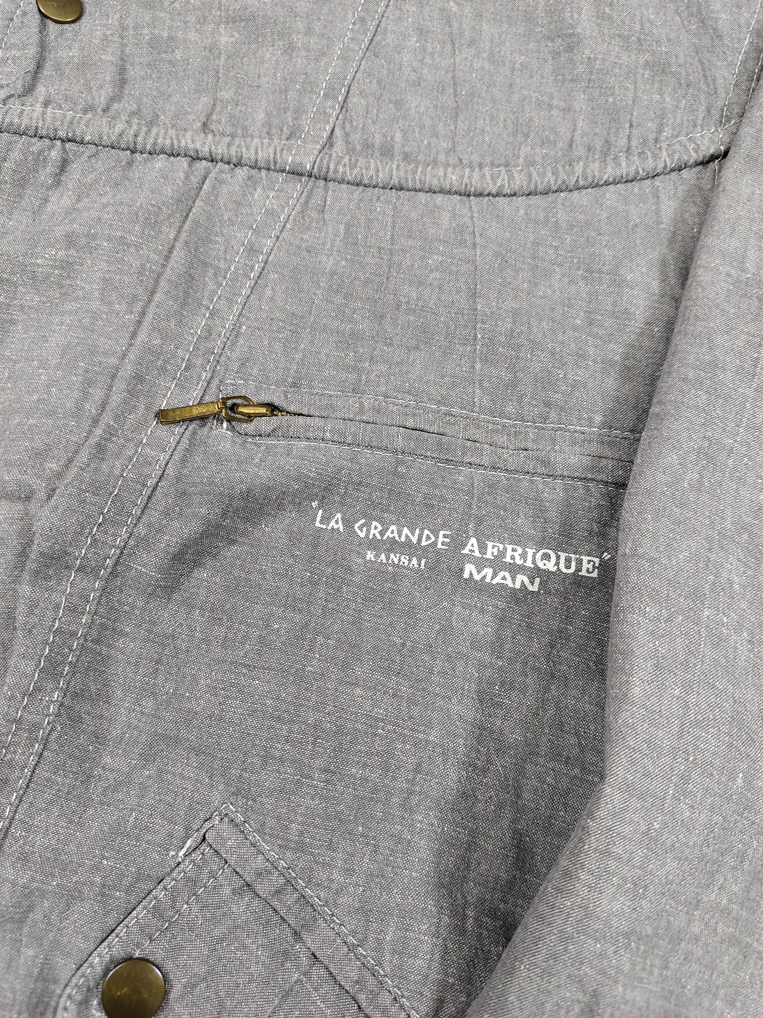 Kansai Yamamoto 🇯🇵Vtg Kansai Man 🇯🇵 La Grade Afrique Reversibel Jacket Size US M / EU 48-50 / 2 - 7 Thumbnail