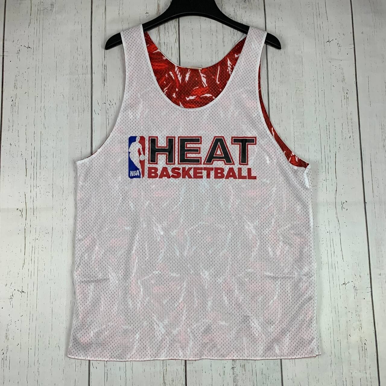 Mitchell & Ness Miami Heat NBA Large Mitchell & Ness Reversible Jersey Shirt Size US L / EU 52-54 / 3 - 2 Thumbnail