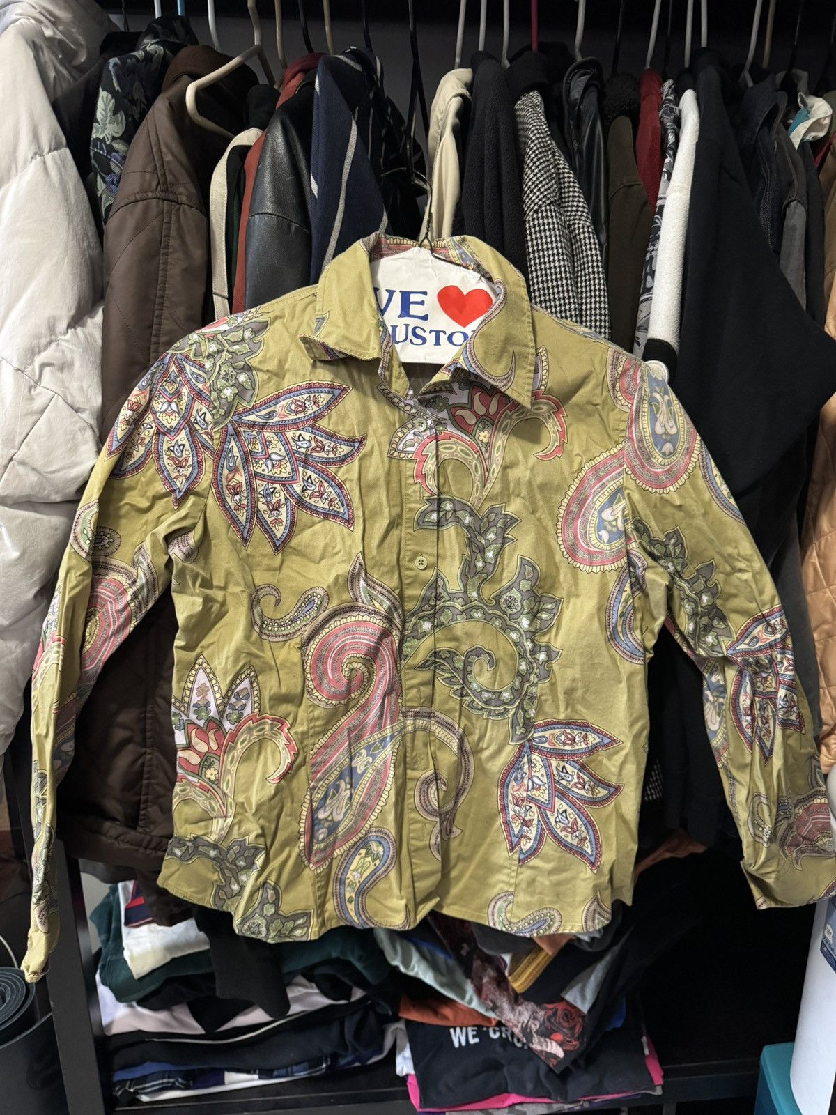 Talbots vintage paisley button up Size L / US 10 / IT 46 - 1 Thumbnail