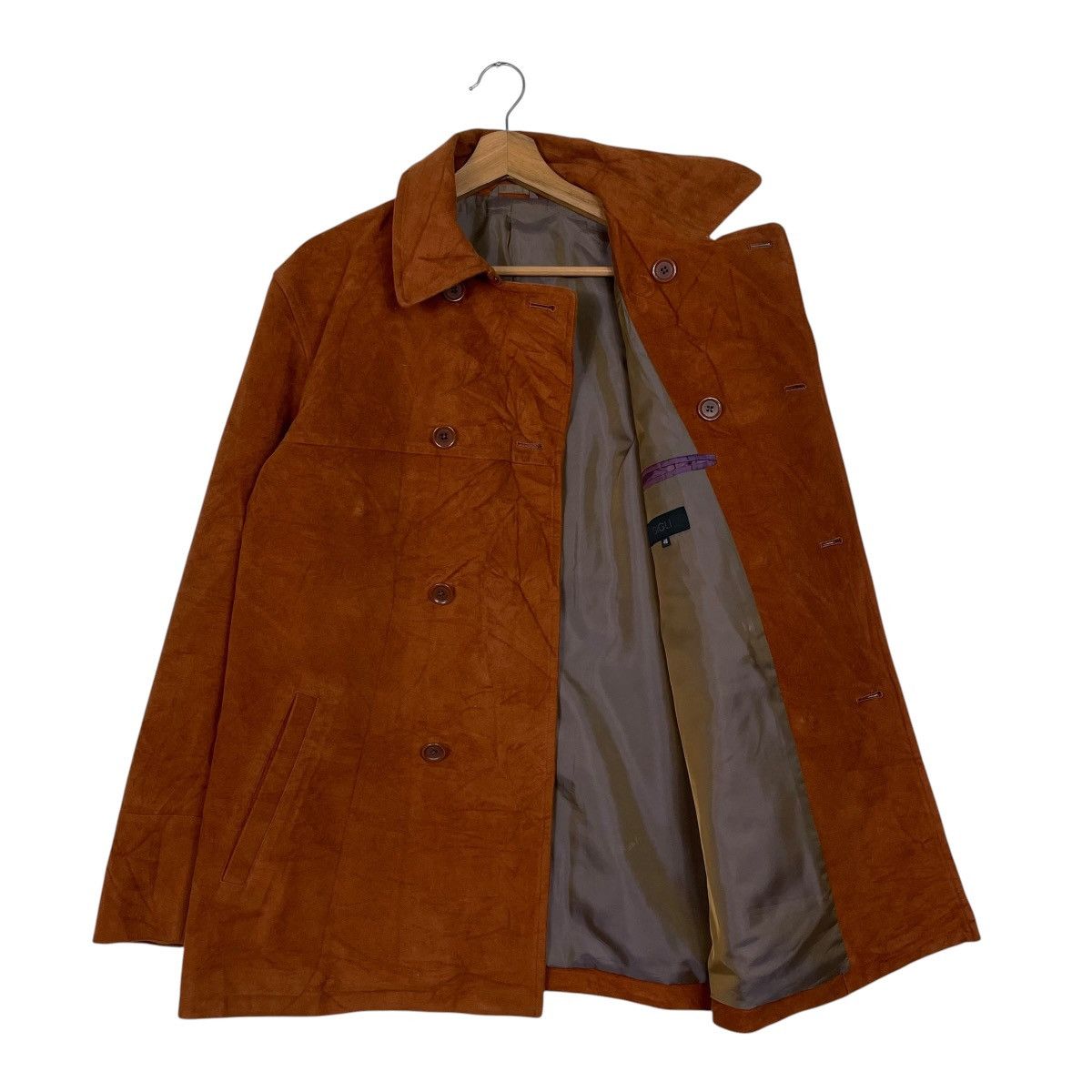 Romeo Gigli Gigli Brown Double Breasted Jacket Size US M / EU 48-50 / 2 - 9 Thumbnail