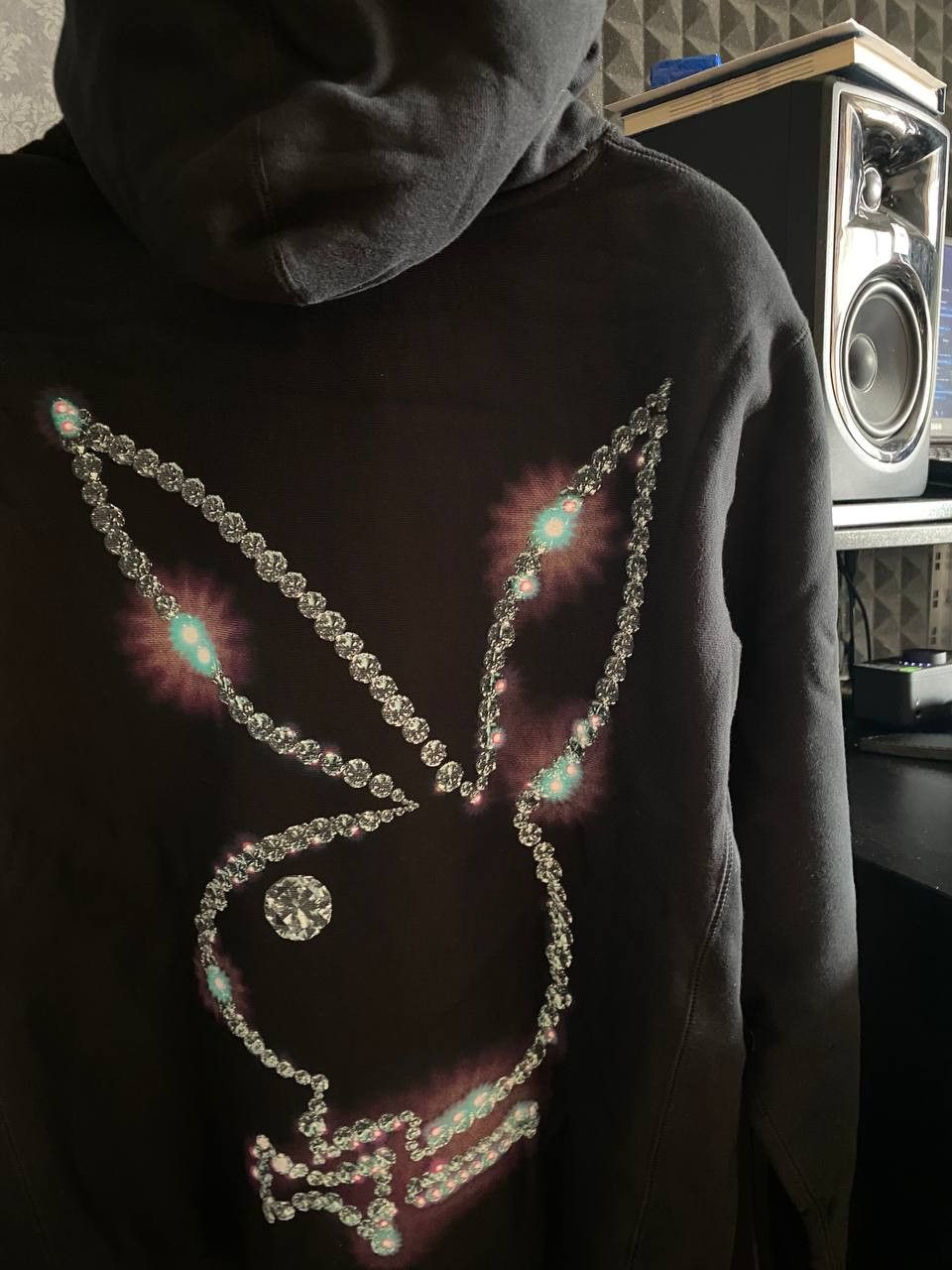 Playboy × Pleasures Pleasures x Playboy VVS Hoodie Size US L / EU 52-54 / 3 - 5 Thumbnail