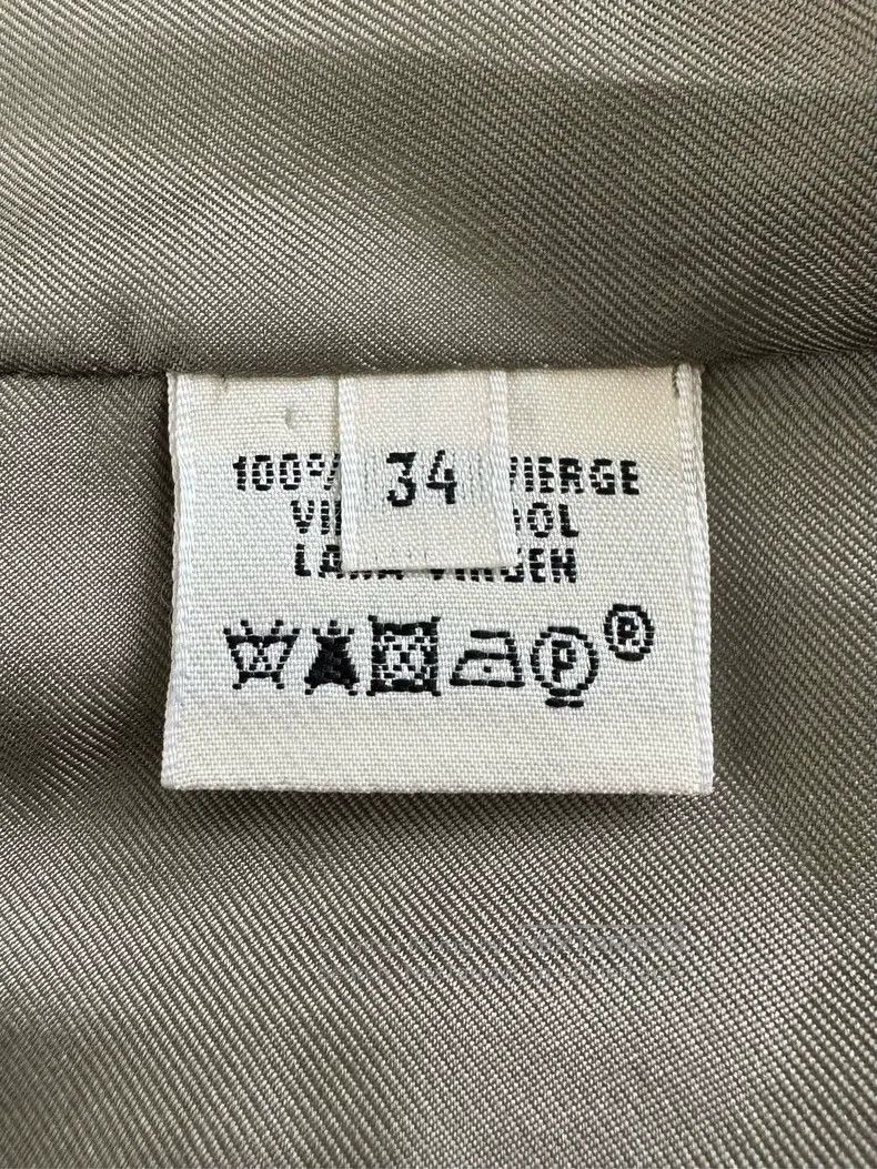 Hermes Hermes Cashmere Blazer Jacket, Gray Green Size XXS / US 00 / IT 34 - 9 Thumbnail