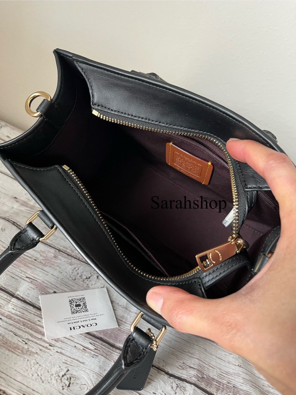 Coach Coach Maggie Small Tote Bag In Signature Leather Size ONE SIZE - 10 Thumbnail