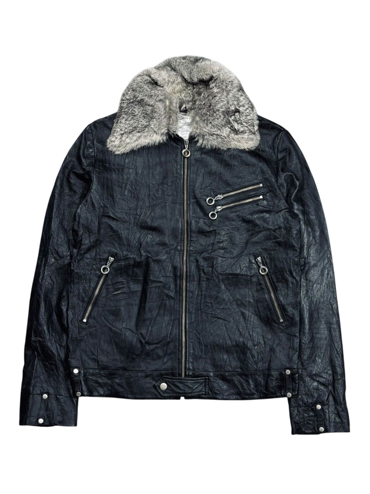 Ekam × Japanese Brand Ekam leather jacket | Grailed