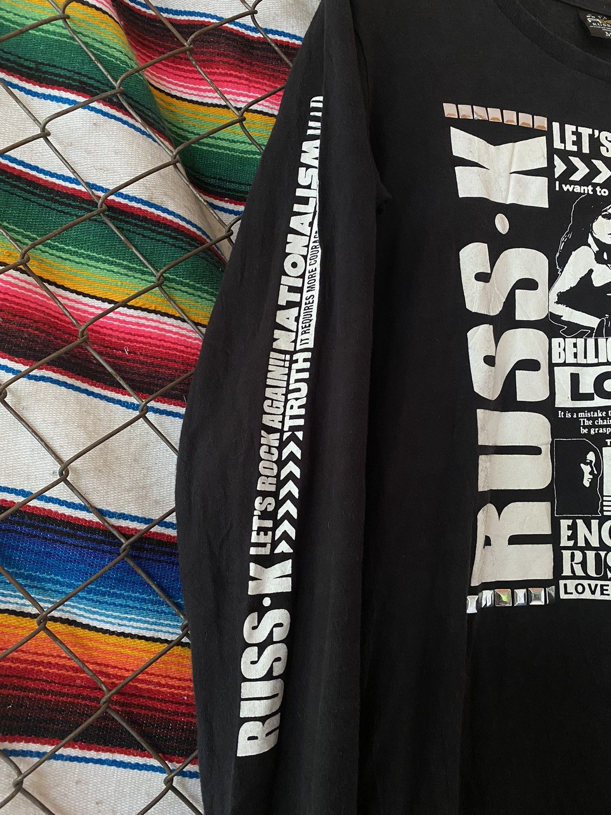 Hysteric Glamour × If Six Was Nine × Japanese Brand Y2k Russ’k “Hysteric Glamour style” ifsixwasnine longsleeve Size US M / EU 48-50 / 2 - 5 Thumbnail
