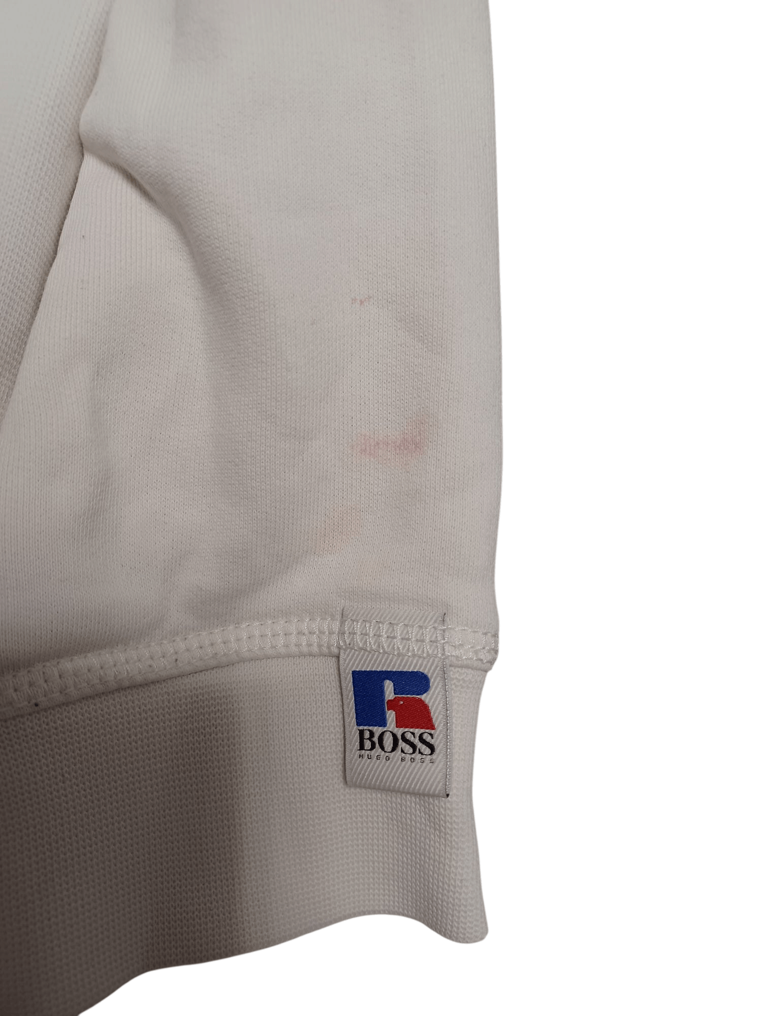 Russell Athletic RUSSELL ATHLETIC X HUGO BOSS EMBROIDERED LOGO HOODIE Size US L / EU 52-54 / 3 - 5 Thumbnail