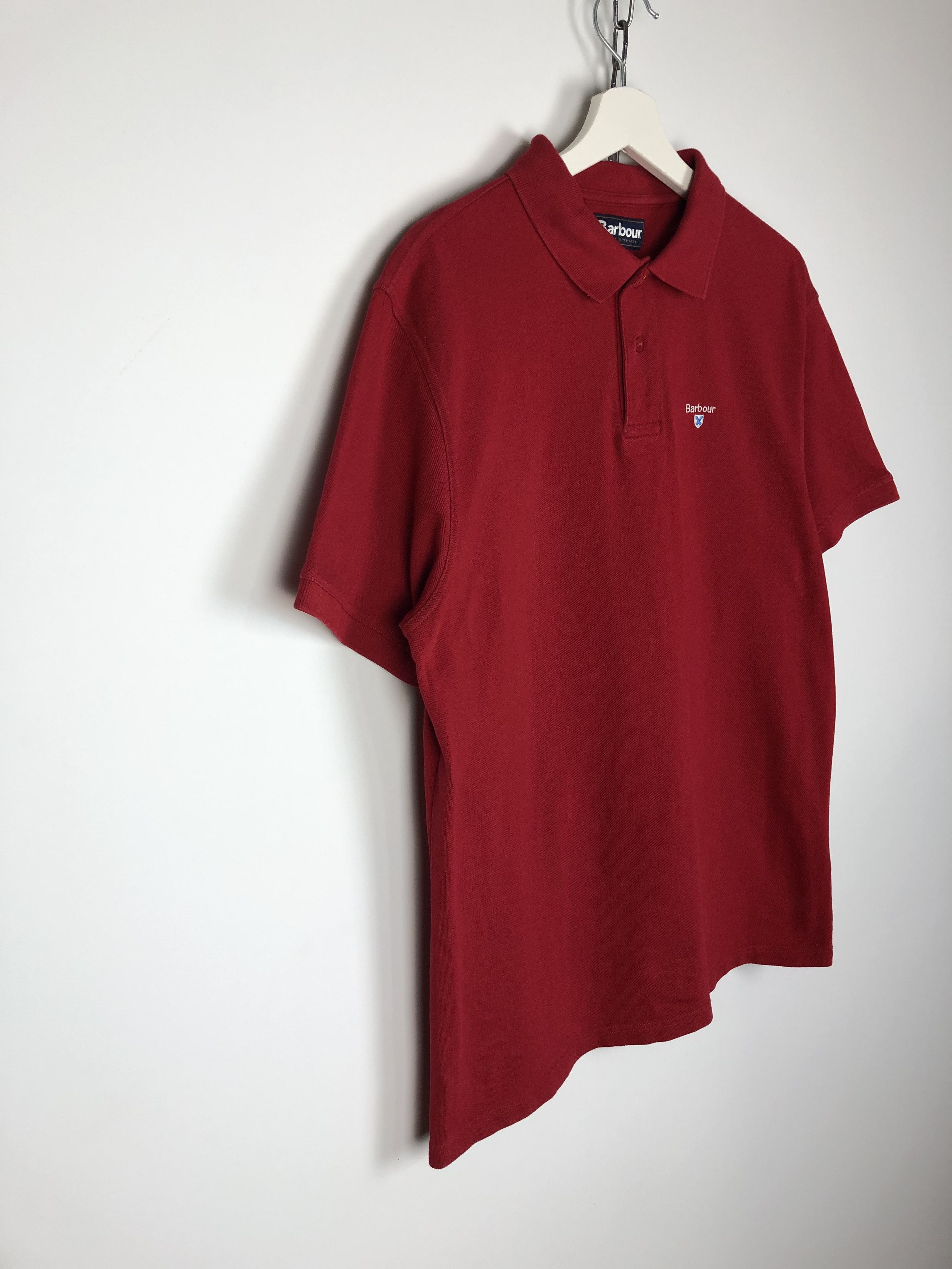 Barbour Barbour Basic Polo T-Shirt Small Logo Red size XL Size US XL / EU 56 / 4 - 5 Thumbnail