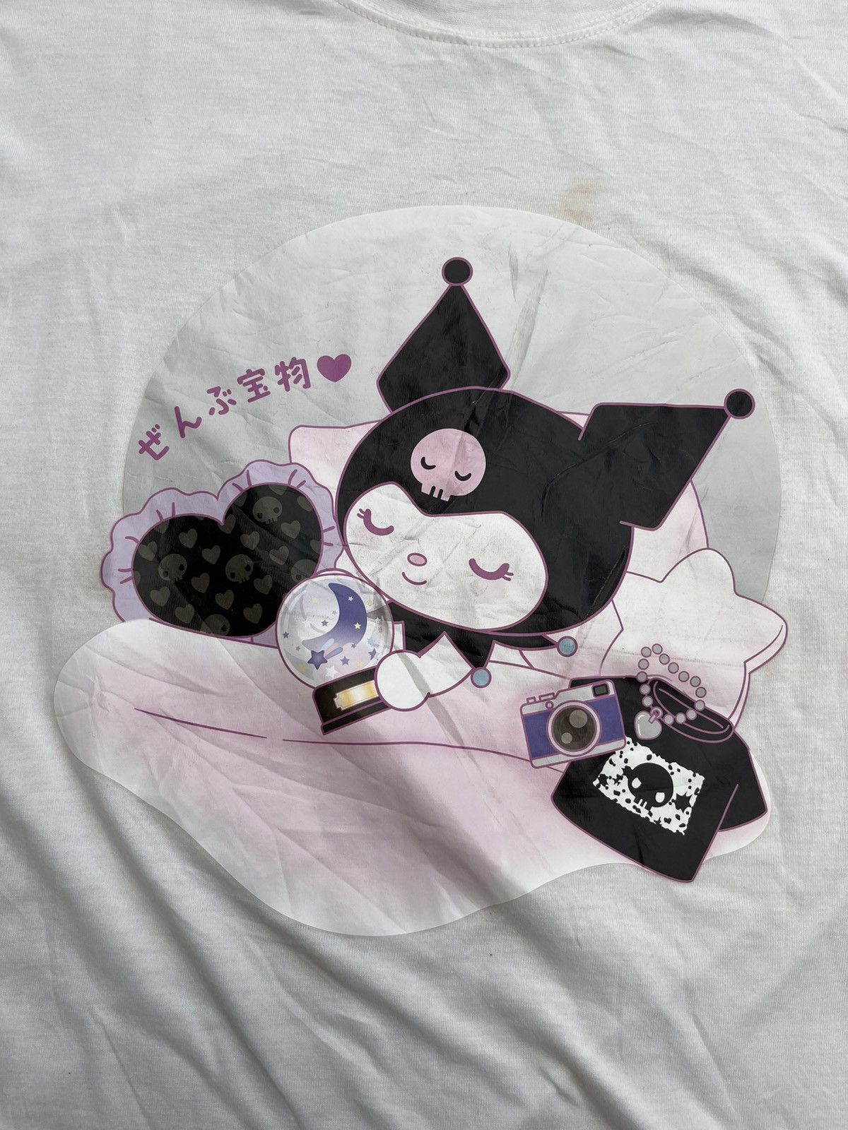 Anime JAPANESE Y2K HELLO KITY KUROMI TEE Size US M / EU 48-50 / 2 - 4 Thumbnail