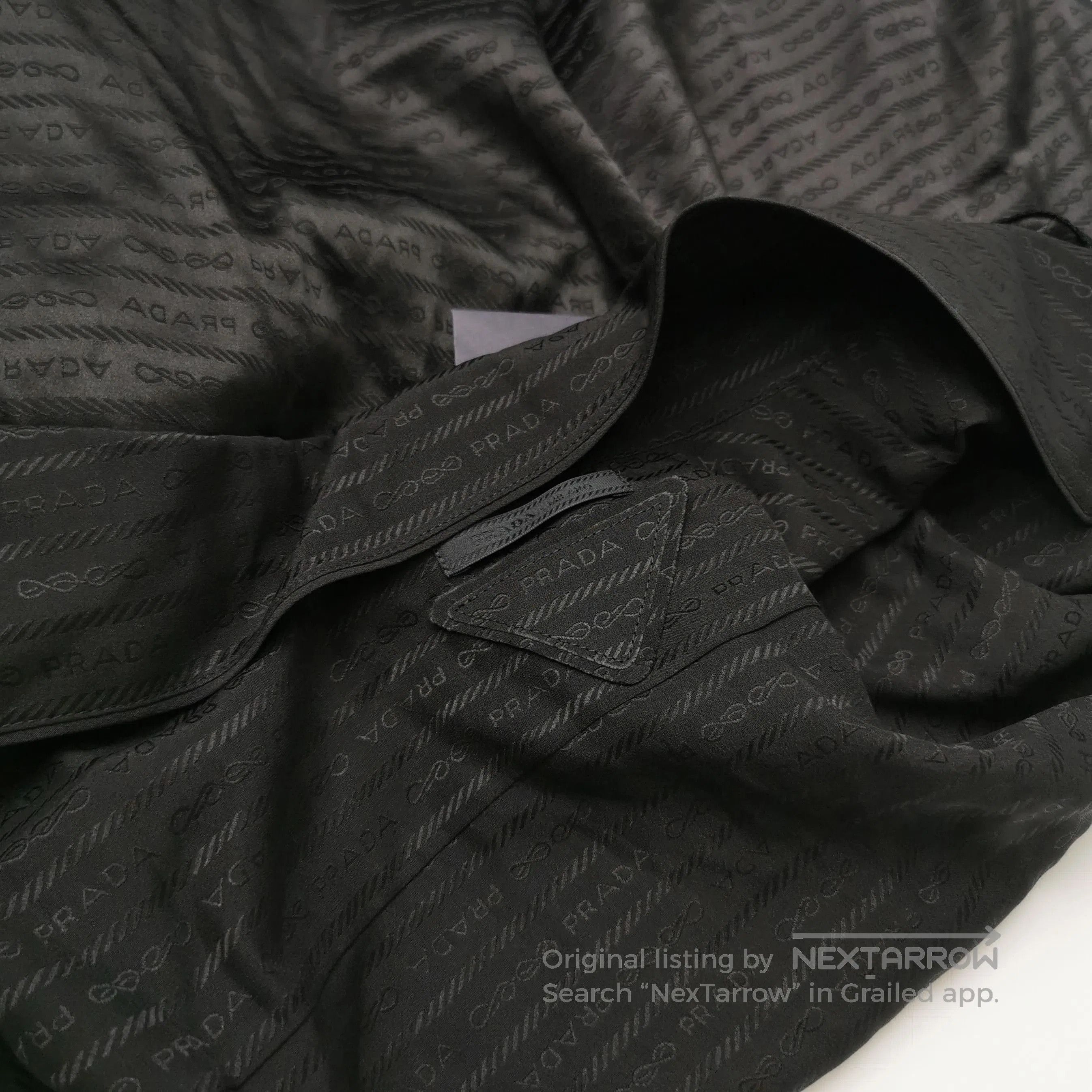 Prada Prada Black Long Sleeve Button. Size XS / US 0-2 / IT 36-38 - 3 Thumbnail
