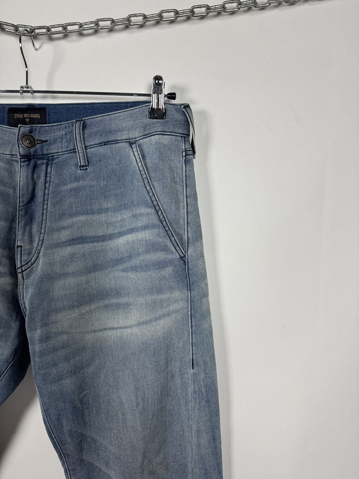 True Religion True Religion Runner Indigo Pants Stretch Jogger Y2K Size 32 Size US 32 / EU 48 - 3 Thumbnail