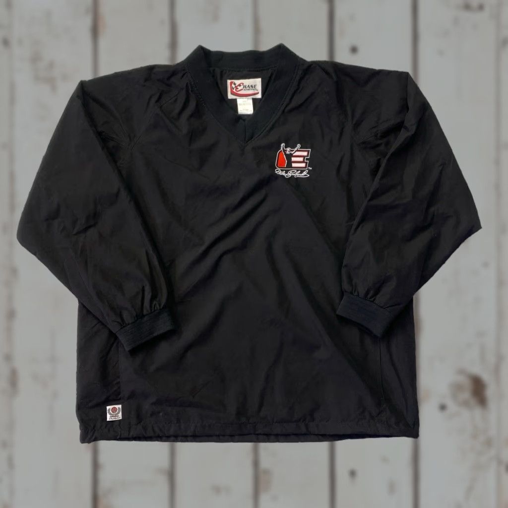 Chase Authentics VINTAGE Chase Authentics NASCAR Racing Pullover Jacket 2XL Men Black Windbreaker Size US XXL / EU 58 / 5 - 1 Thumbnail