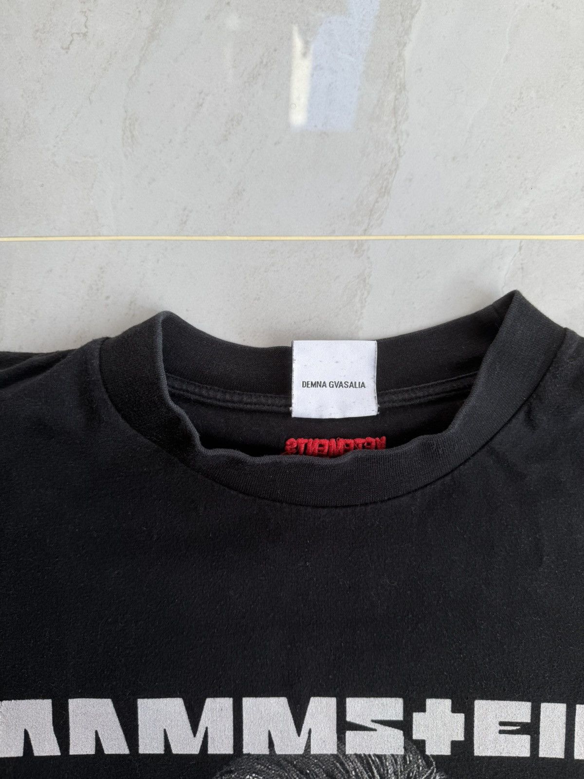 Vetements *RARE* Vetements AW18 Rammstein Tshirt Sz.S Size US S / EU 44-46 / 1 - 2 Thumbnail
