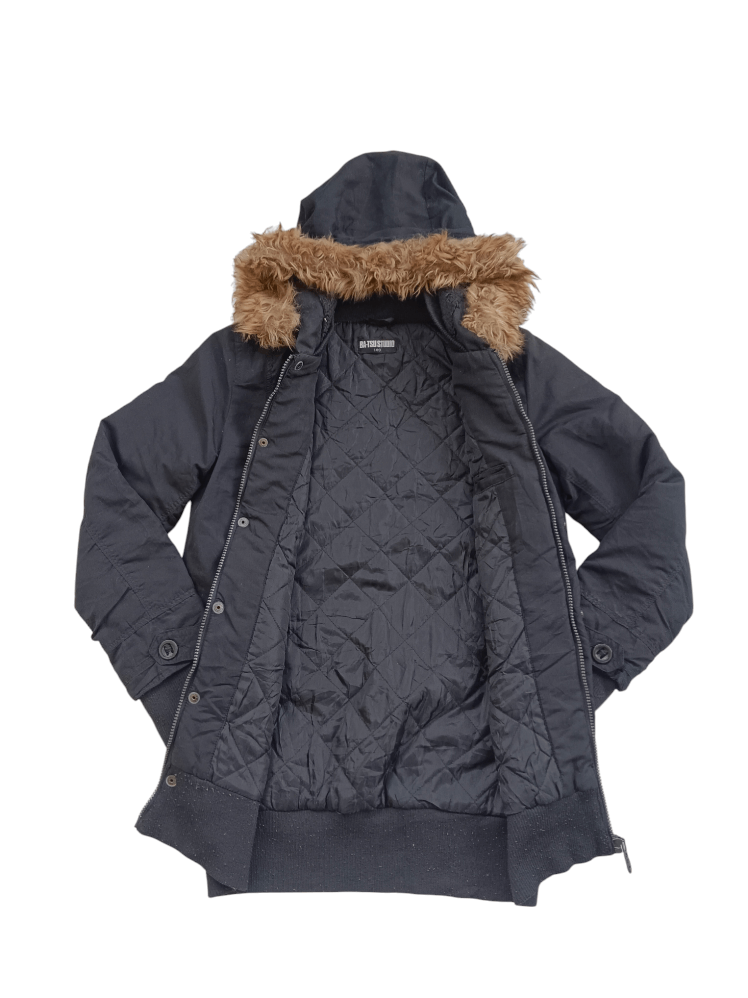 If Six Was Nine × Japanese Brand Fur Jacket Yohji Yamamoto Junya Watanabe Playboi Carti Style Size S / US 4 / IT 40 - 3 Thumbnail