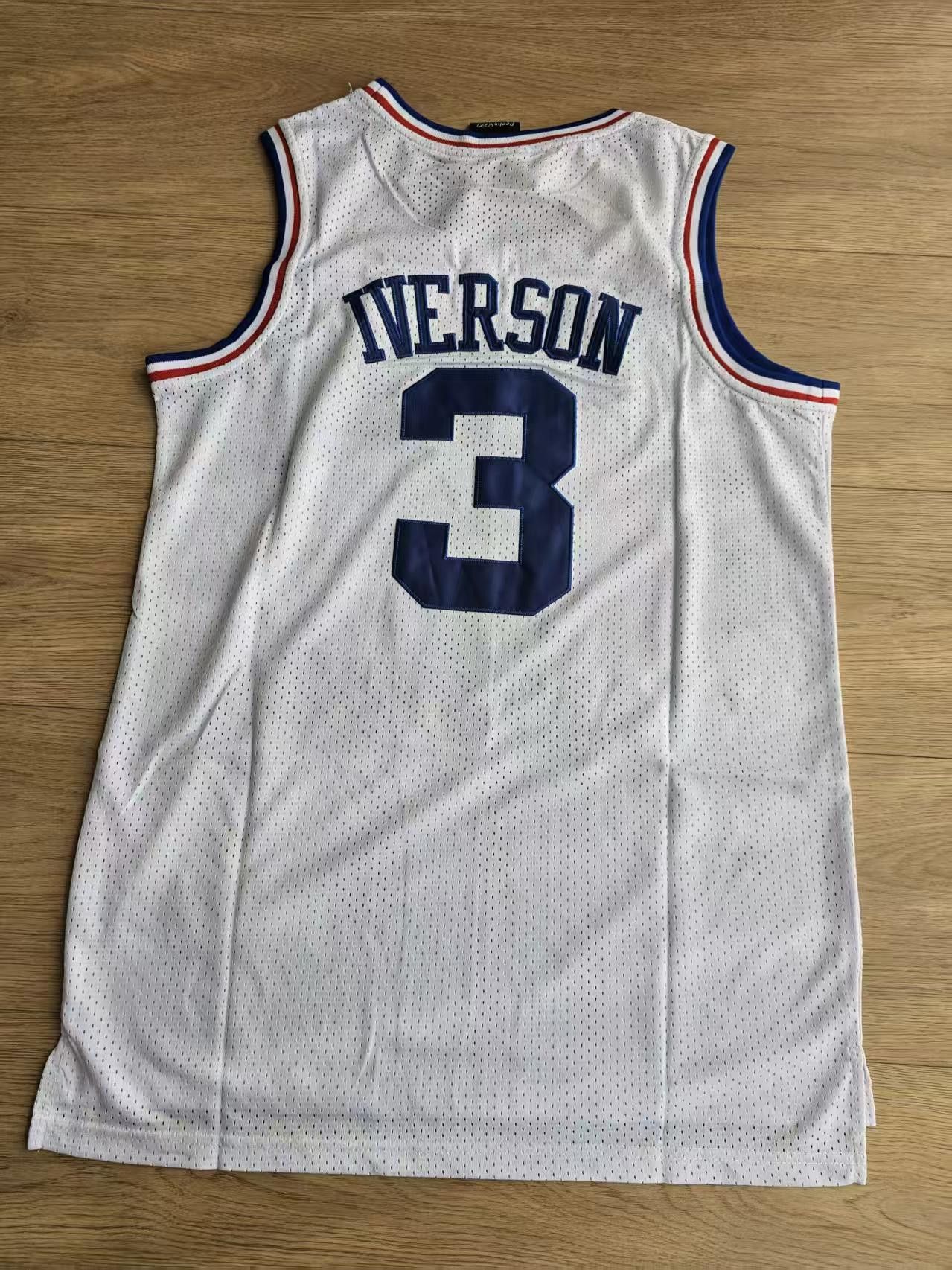 NBA 2003 NBA All Star #3 Allen Iverson Jersey Size US M / EU 48-50 / 2 - 2 Thumbnail