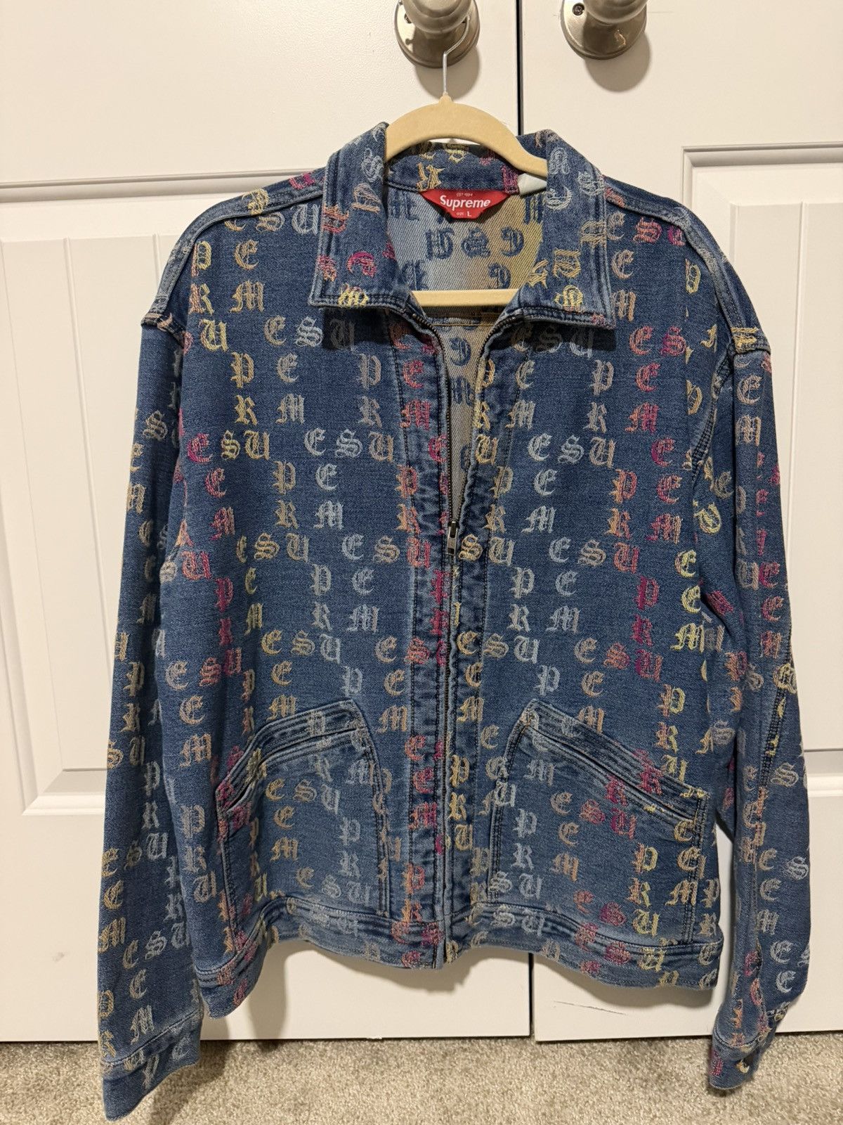 Supreme Supreme Chainstitch Denim Jacket | Grailed