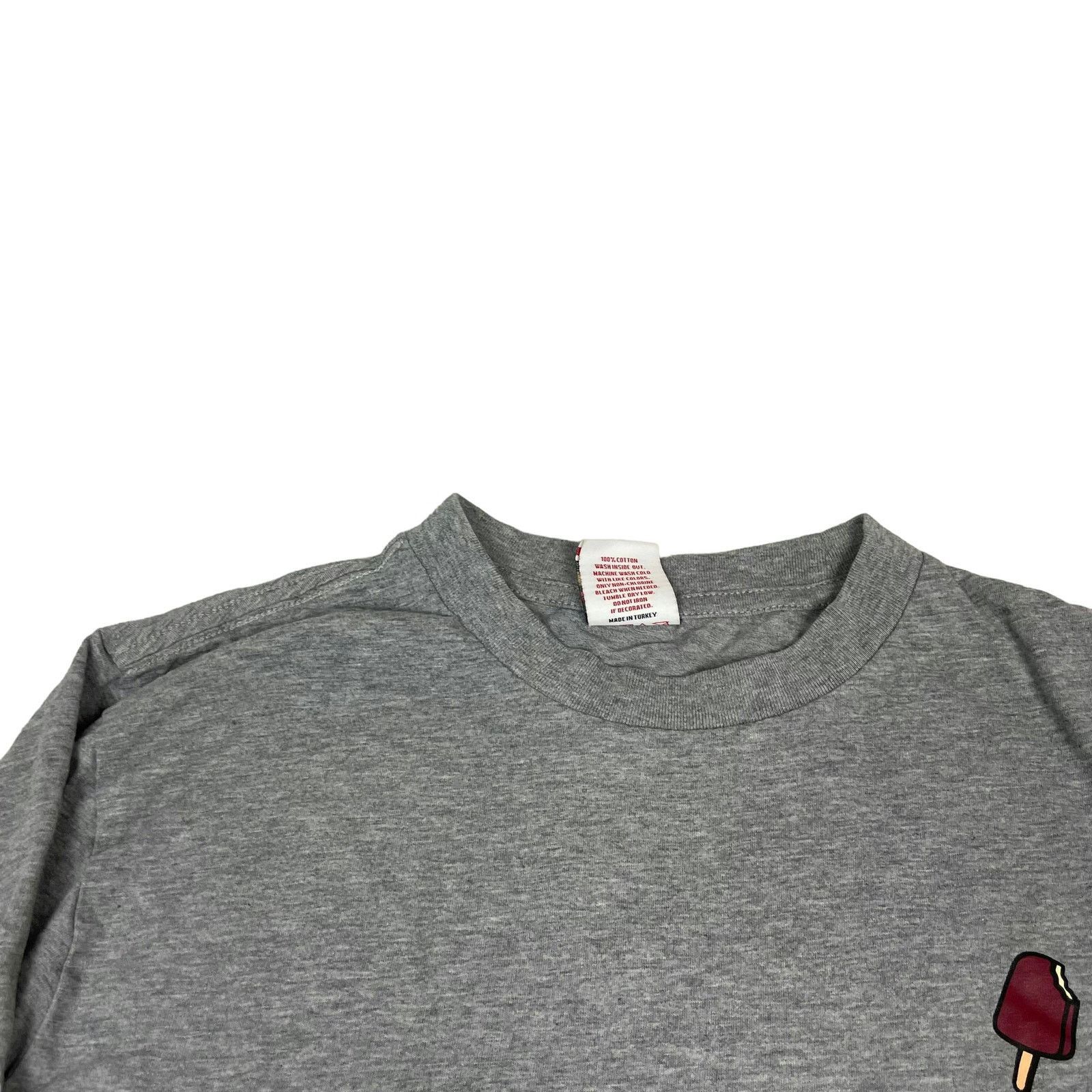 Icecream Ice Cream Men Gray Cotton Long Sleeve Pullover T-Shirt Small Size US S / EU 44-46 / 1 - 8 Thumbnail