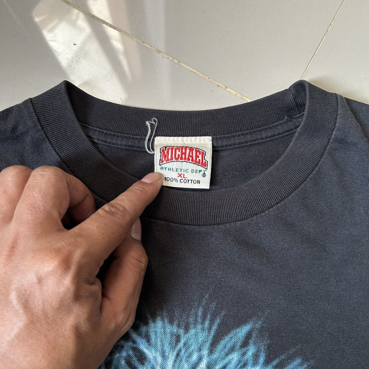 Other Vintage Iron maiden tag michael Size US XL / EU 56 / 4 - 3 Thumbnail