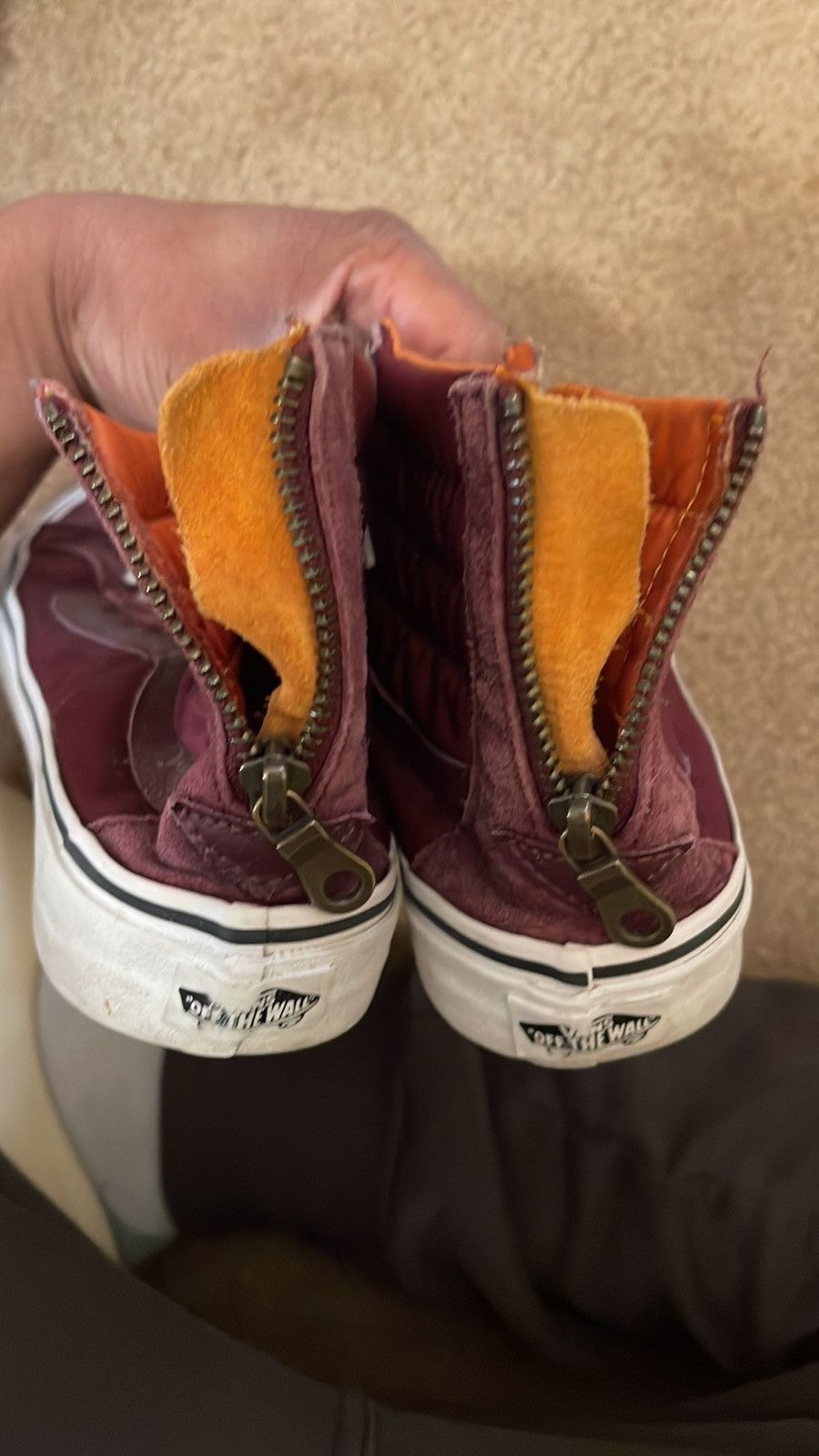 Vans Men’s High Top Vans Zip-Up sz8.5 Size US 8.5 / EU 41-42 - 5 Thumbnail