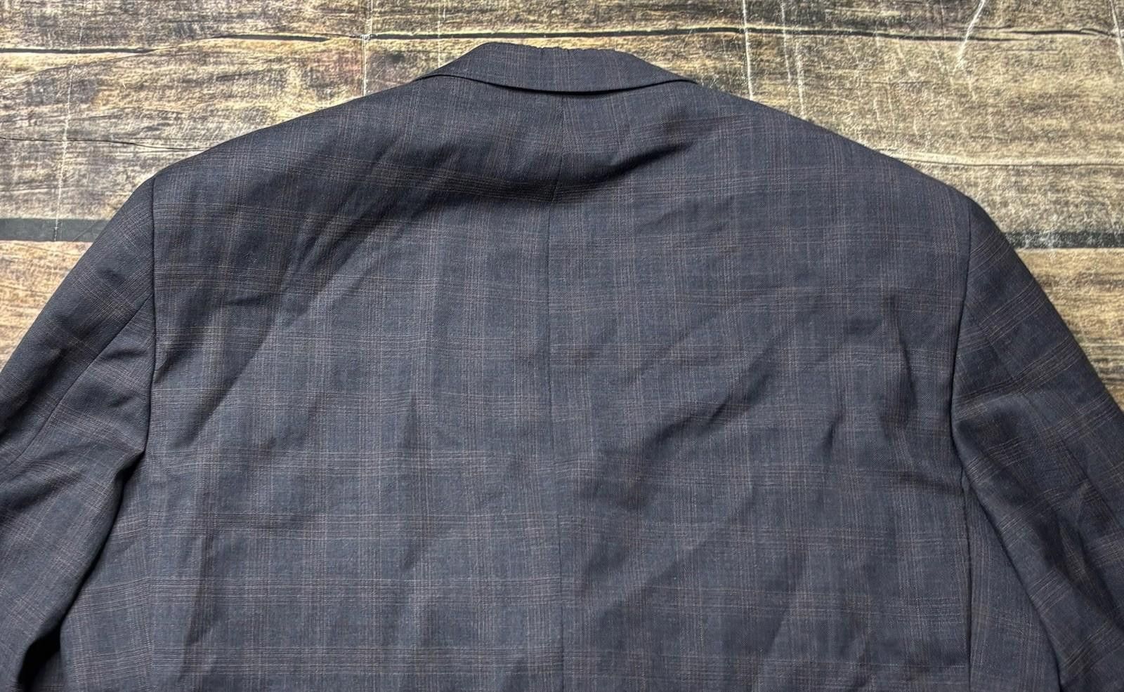 Other Giorgio Valentini Blazer Men's 42L Lanificio Super 140s Wool Size 42L - 10 Thumbnail