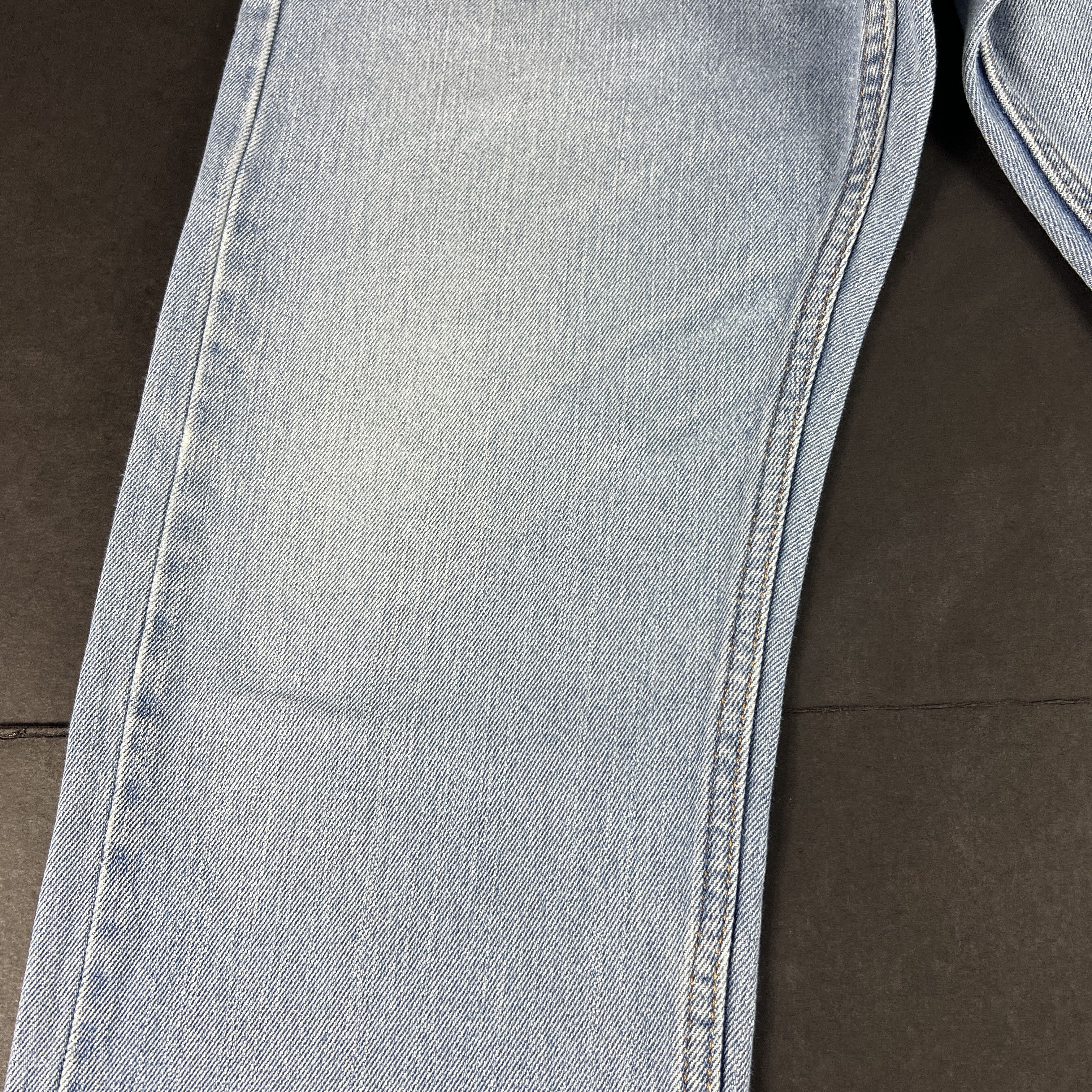 Levi's Levi's Jeans 505 Straight Leg Light Blue Distressed Denim Size US 35 - 6 Thumbnail