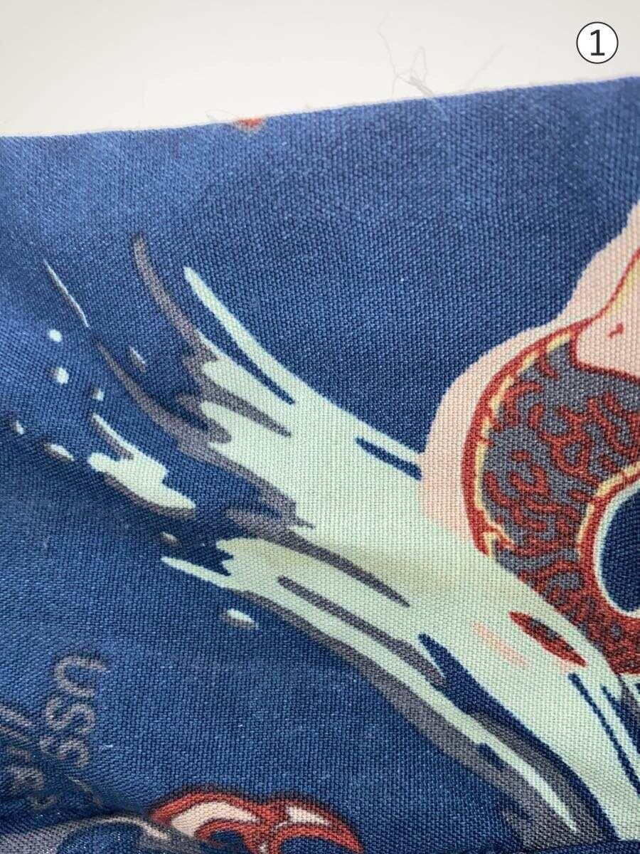 Avirex Avirex Mermaid Aloha Shirt Monogram Rayon SS Shirt Navy Size US M / EU 48-50 / 2 - 7 Thumbnail