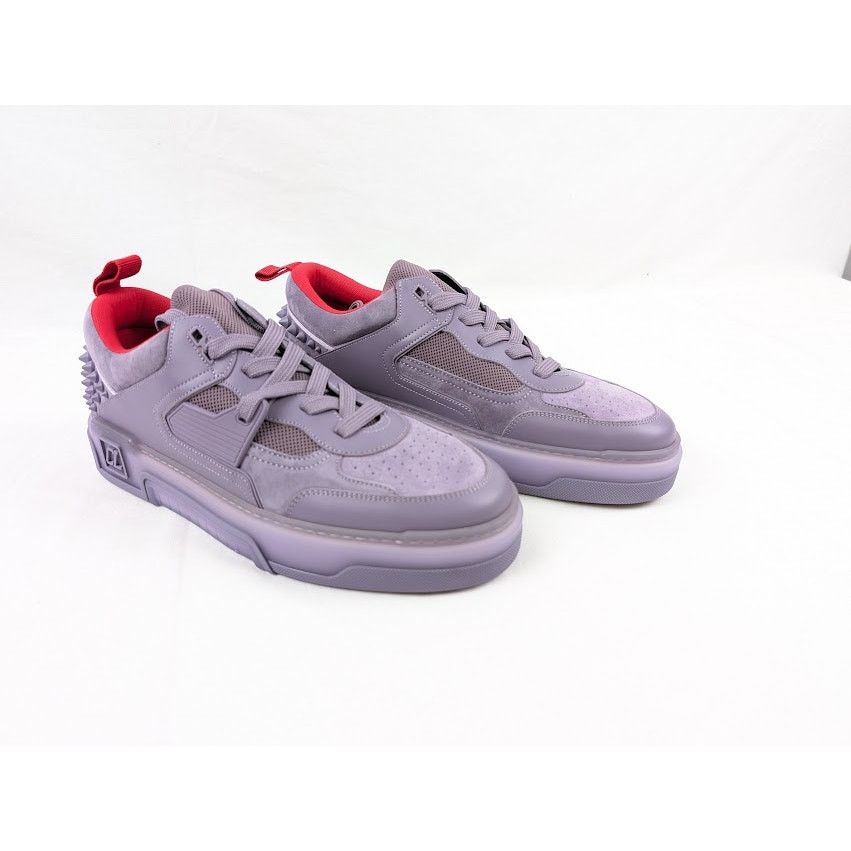 Christian Louboutin o1rshd1 Astroloubi Flat Low-Top Sneakers in Parme Size US 12 / EU 45 - 8 Thumbnail
