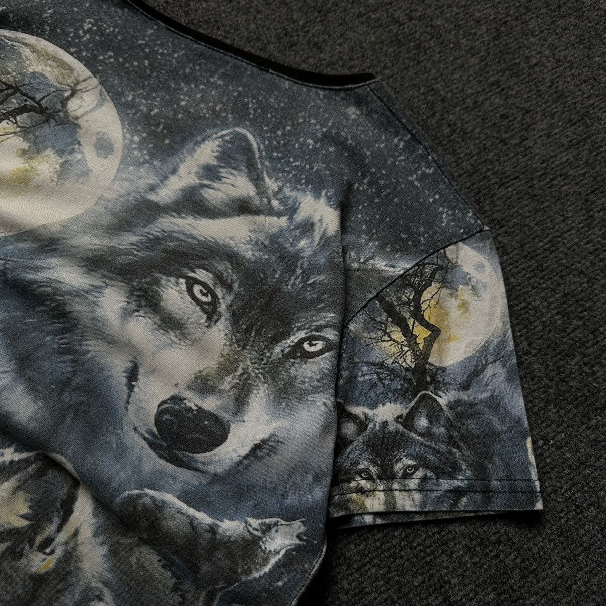 Y/Project VTG Adult Wolf Overprinted T-shirts Size S Y2K 00s USA Grung Size US S / EU 44-46 / 1 - 14 Thumbnail