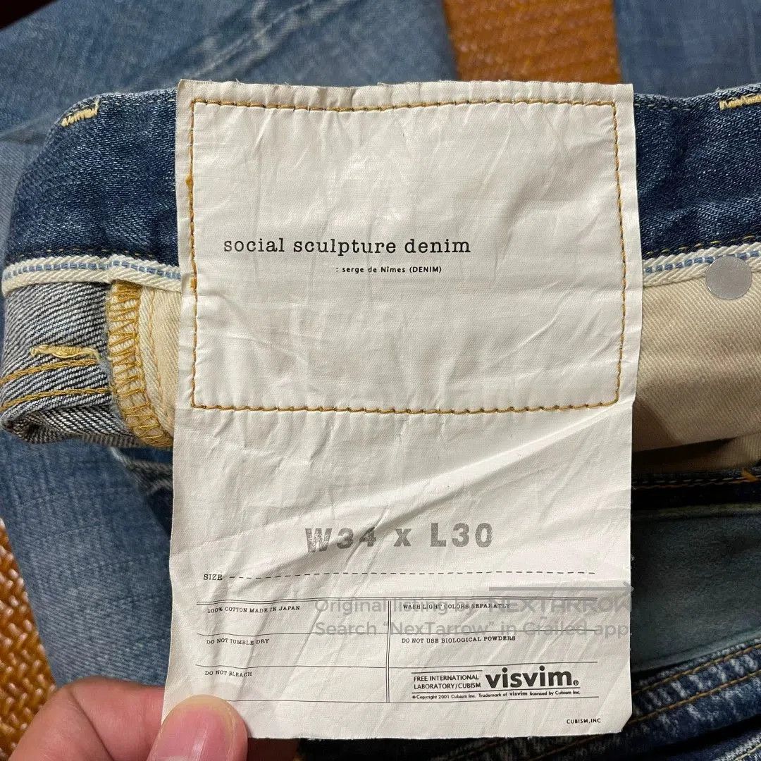 Visvim Visvim 13SS 04D10 Denim Jeans. Size US 34 / EU 50 - 7 Thumbnail