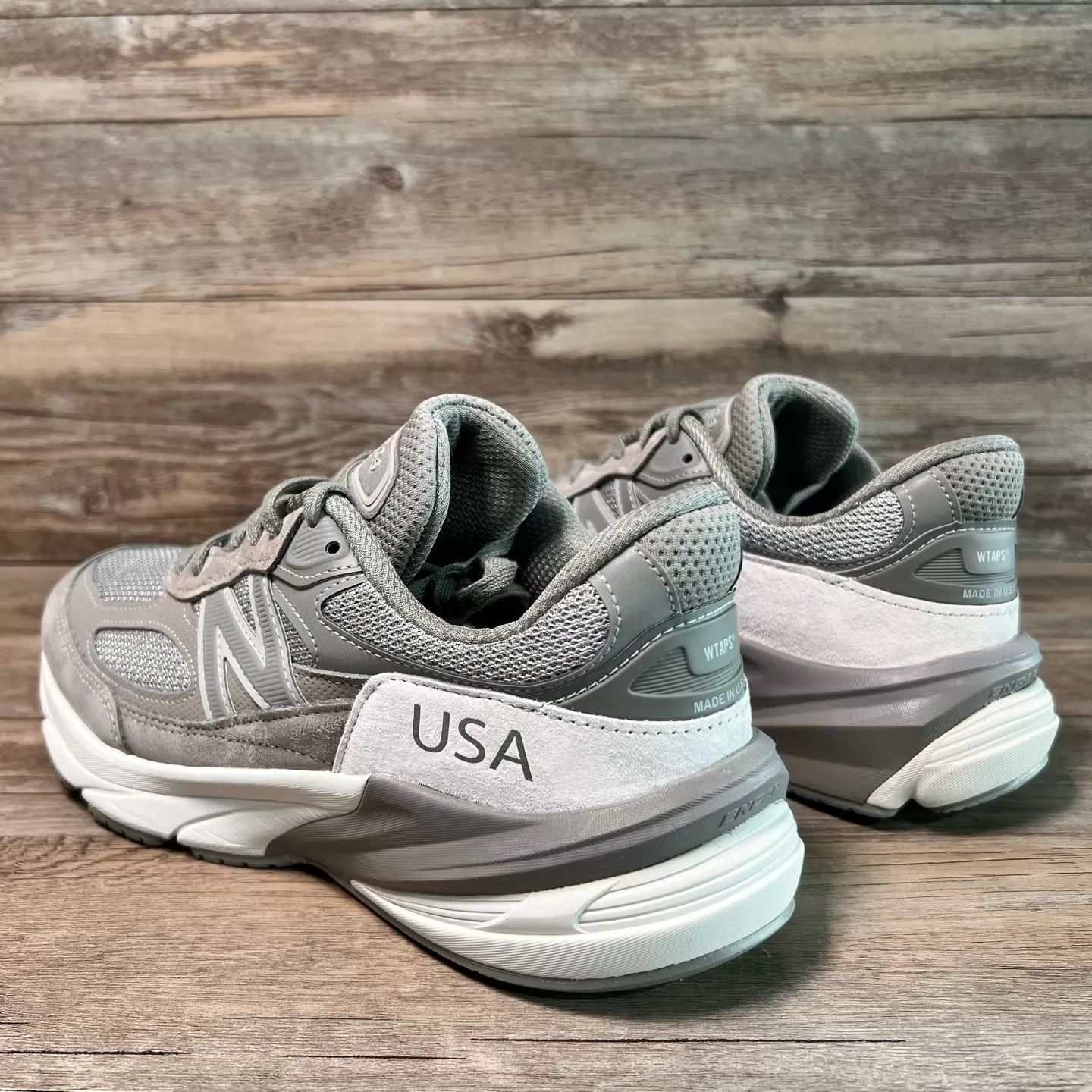 New Balance WTAPS x New Balance 990 V6 M990WT6 Gray US 44 99 new Size US 10 / EU 43 - 4 Thumbnail