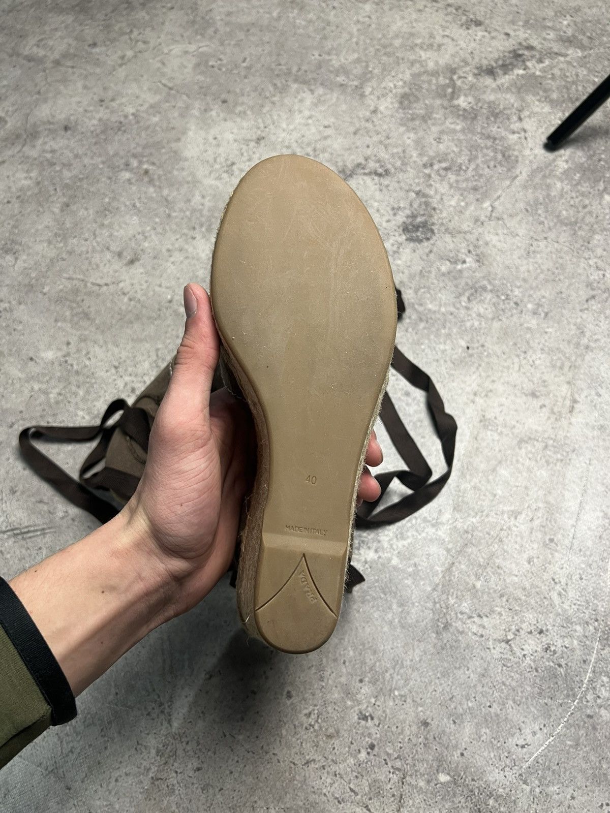 Prada Rare Prada Heels espadrille Size US 10 / IT 40 - 5 Thumbnail