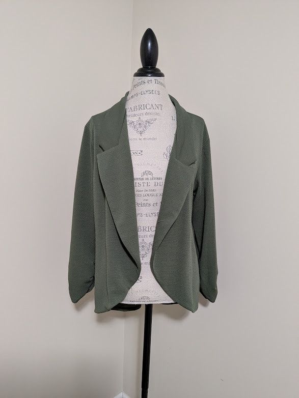 Other Charming Charlie open front olive NWT sweater Size XL / US 12-14 / IT 48-50 - 7 Thumbnail