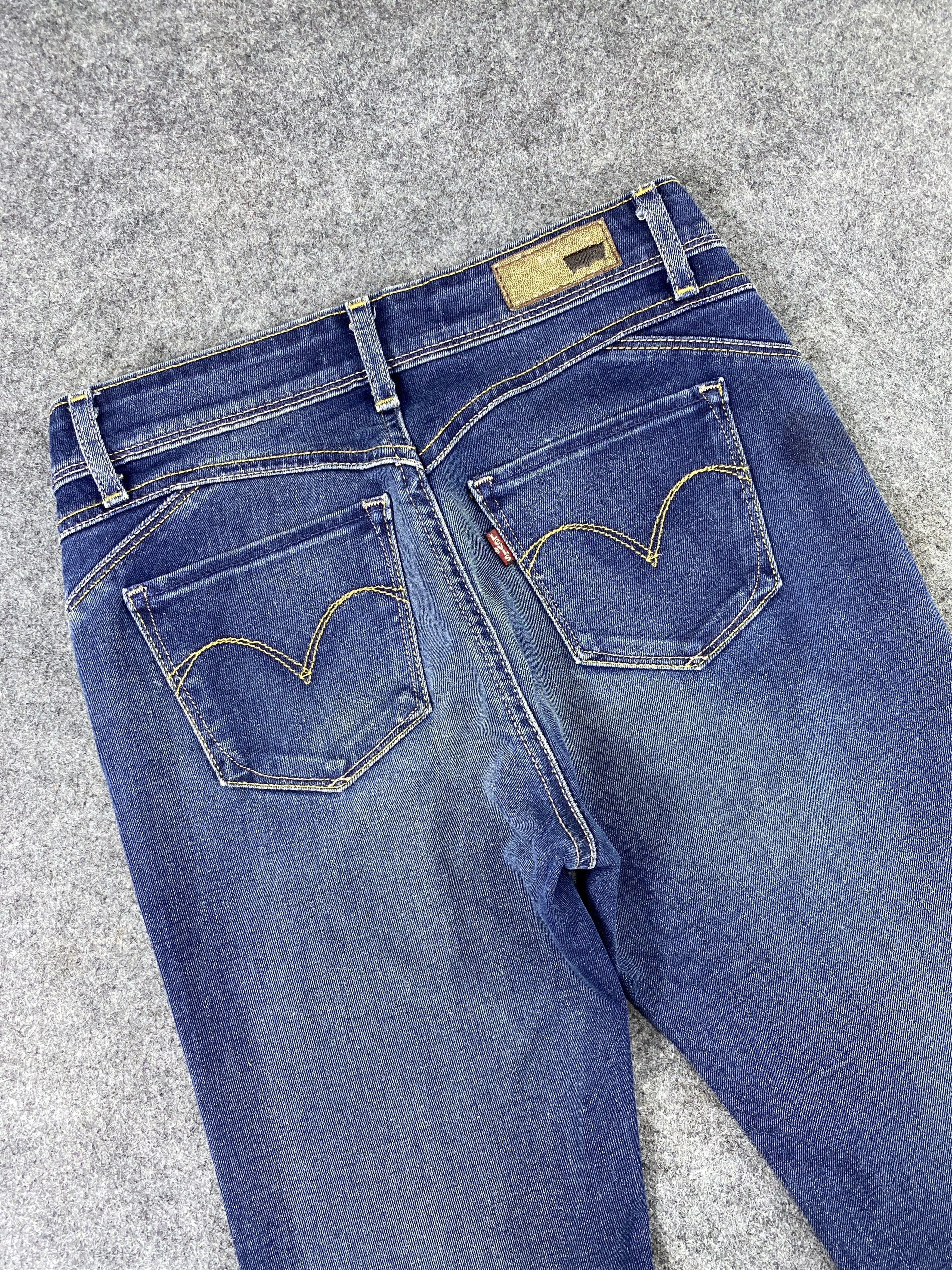 Levi's Vintage Levis Straight Blue Wash Jeans - J1044 Size 26" / US 2 / IT 38 - 6 Thumbnail